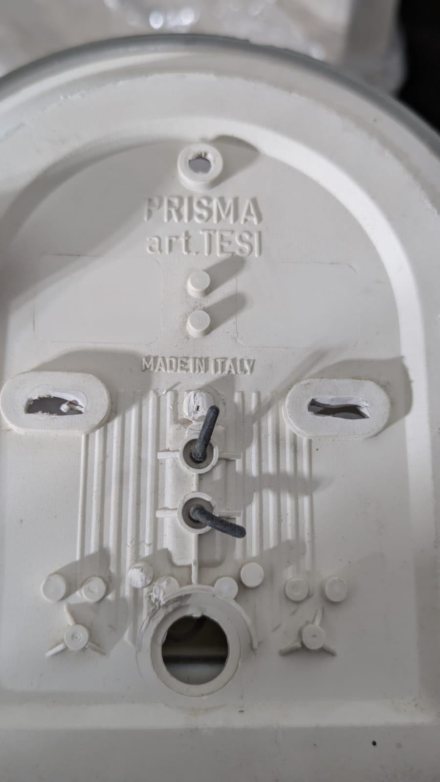 Iconic Italian Tesi Wall lamp by Roberto Fiorato for Prisma, 80s en venta 1