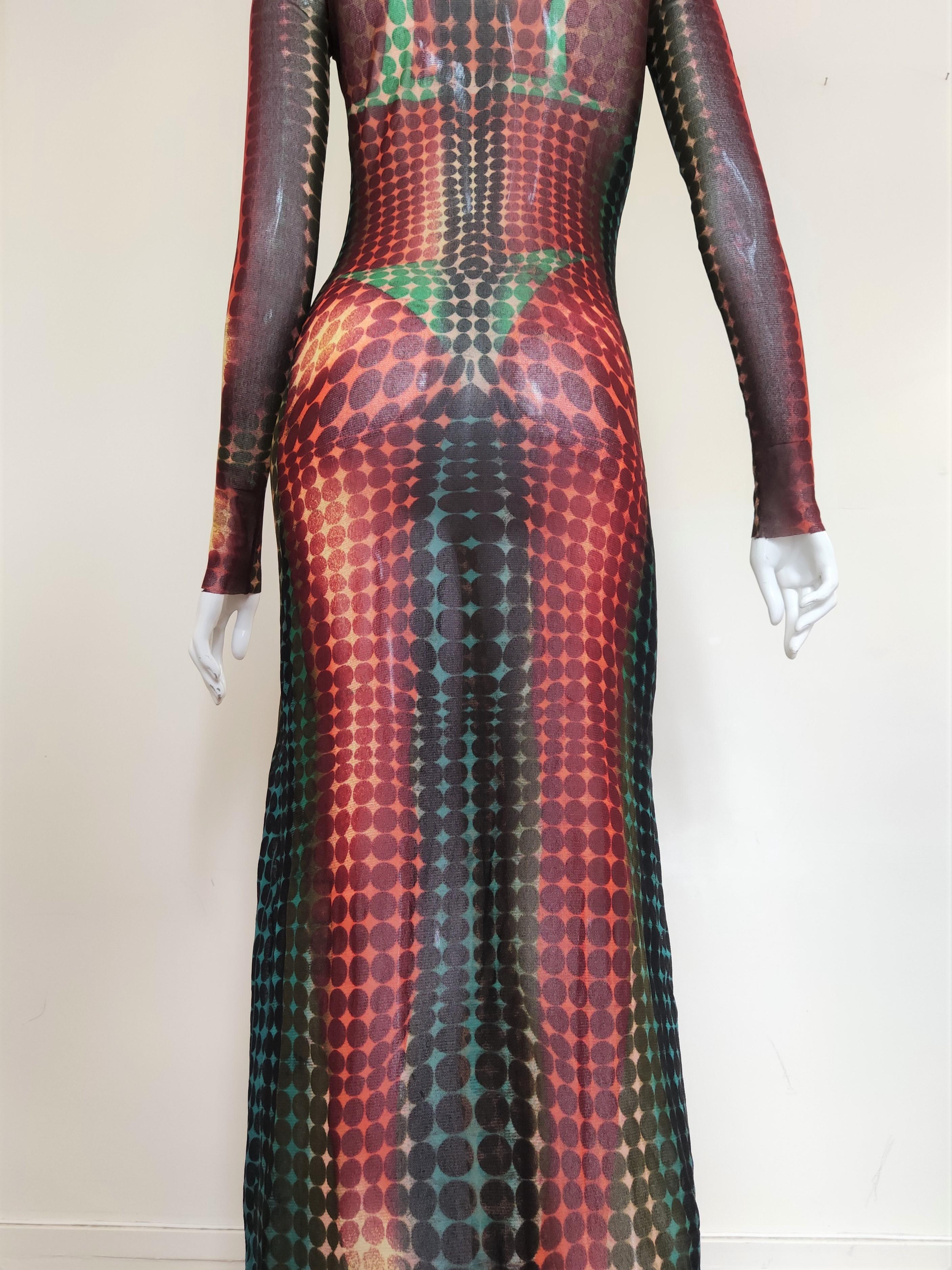 Iconic Jean Paul Gaultier Cyberdot 1995 F/W Runway Haute Couture Mad Max Victor  For Sale 8