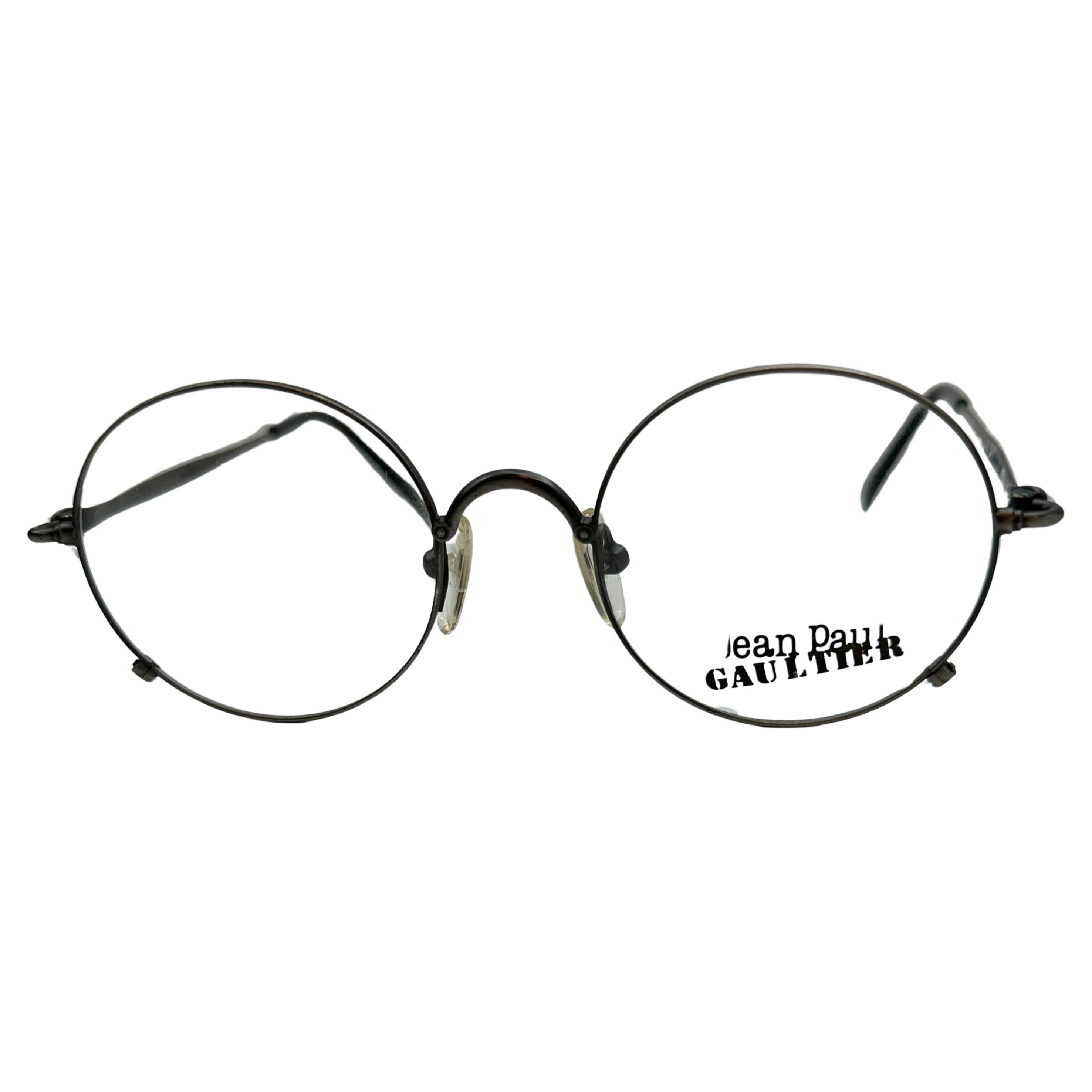 Who distributed Jean Paul Gaultier glasses in the mid-1990s?