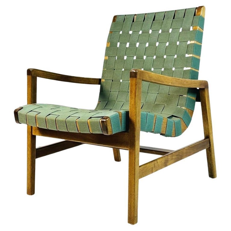 Iconic Jens Risom Lounge Chair for Knoll, Model 652-W, Mid-Century