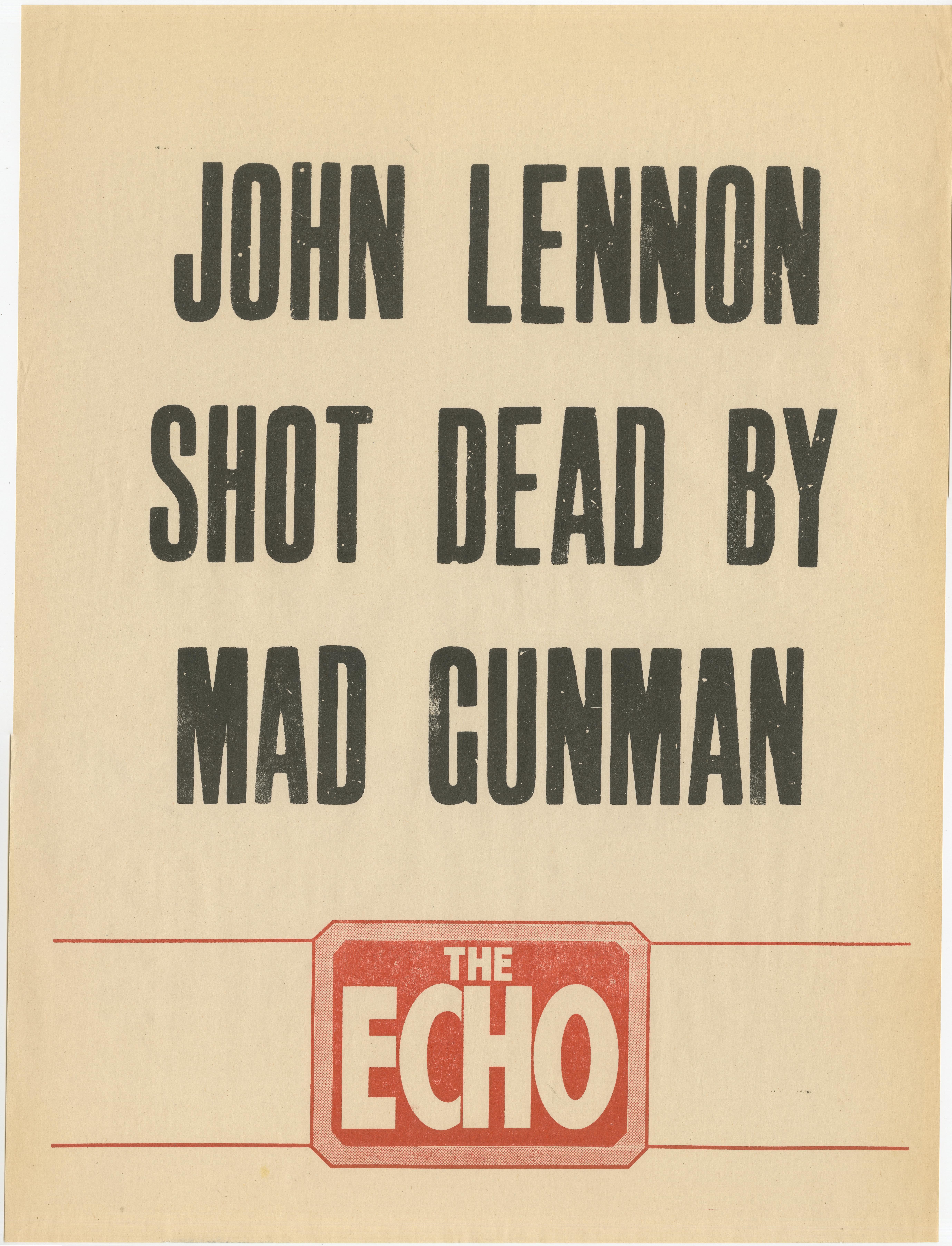 john lennon assassinated