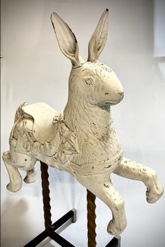 Iconic Juvenile Carousel Rabbit