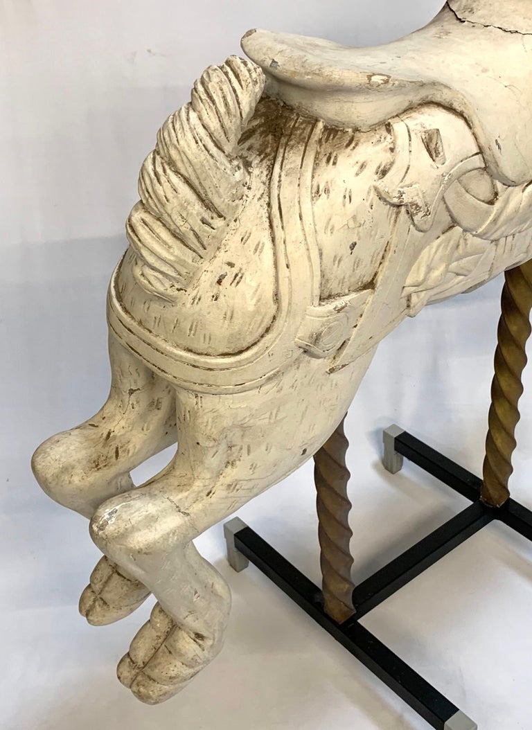 Iconic Juvenile Carousel Rabbit For Sale at 1stDibs