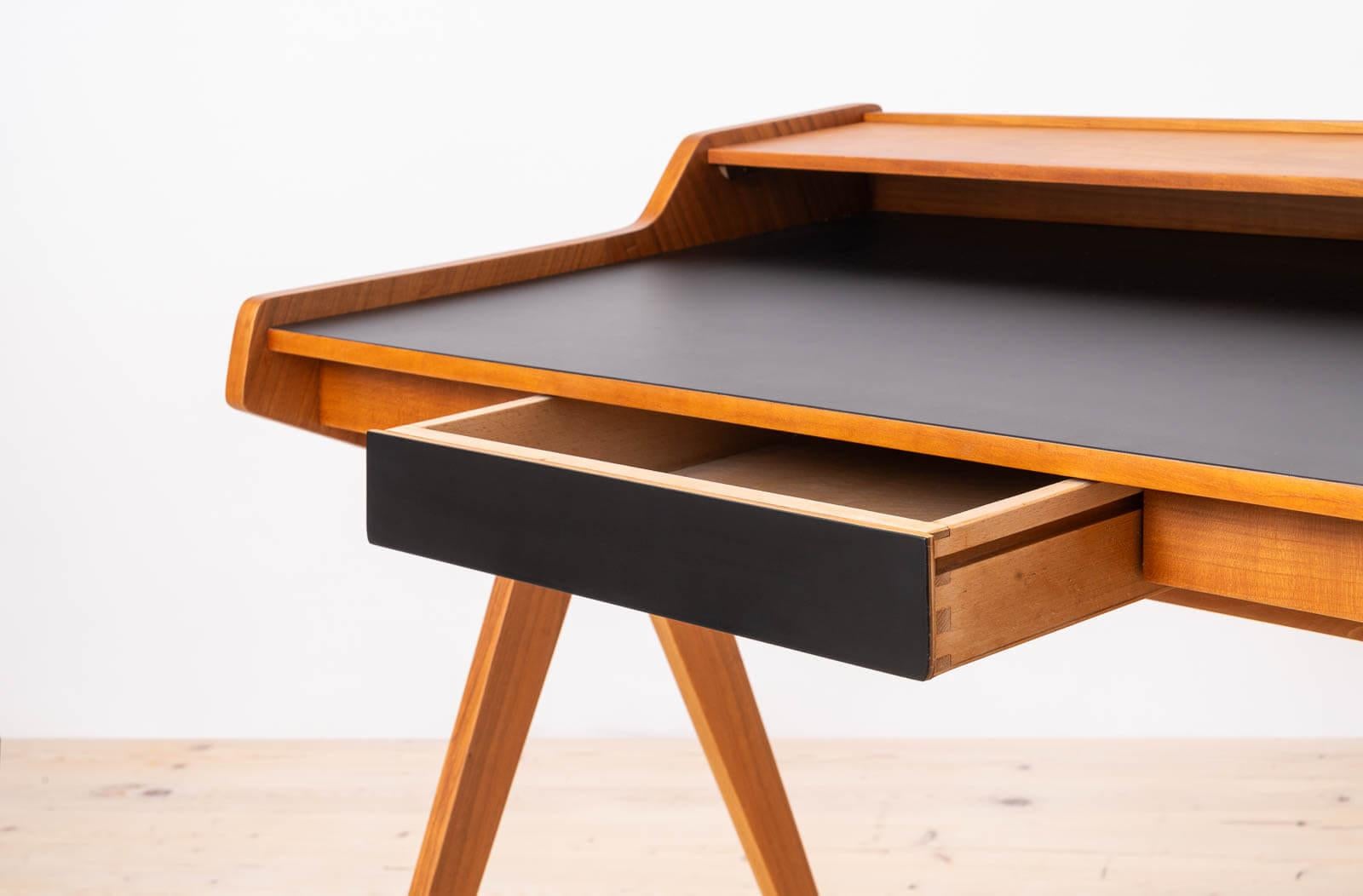 Mid-20th Century Iconic Lady Desk by Helmut Magg for WK Möbel, Mid Century Modern, Germany, 1950s For Sale