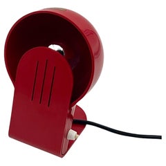 Lampe emblématique Harveiluce Panda en rouge - Ambrogio Pozzi Design 1970