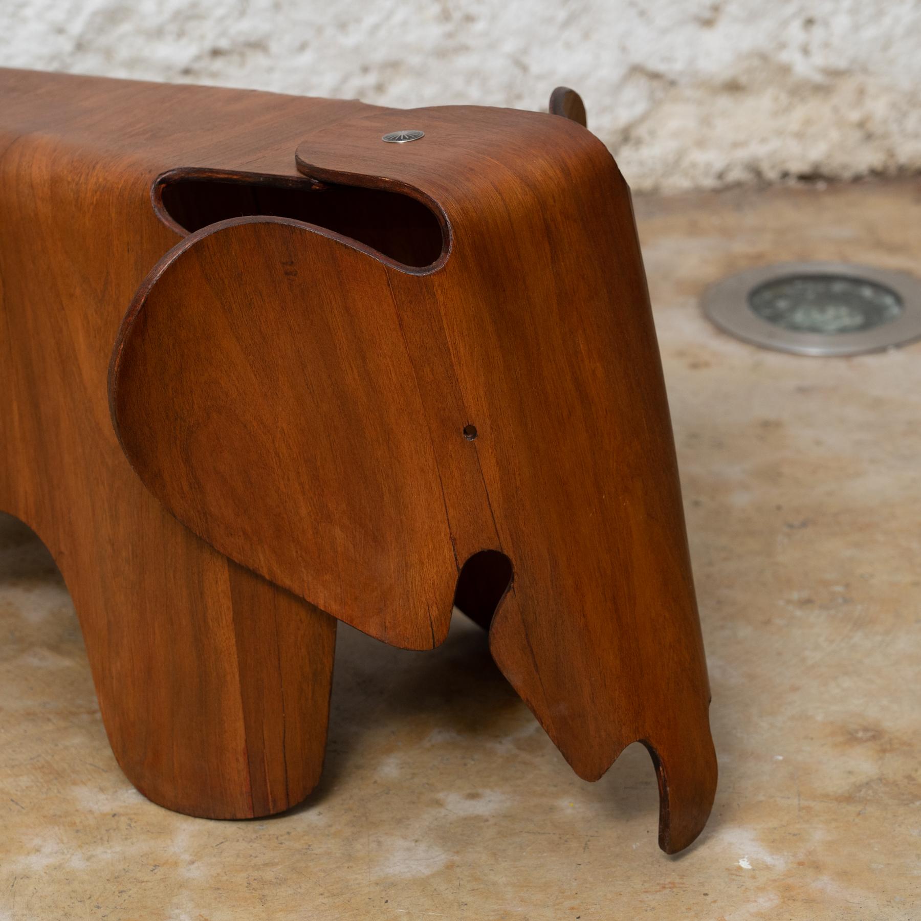 Iconic Legacy: Eames Wood Elephant Stool for Vitra, circa 2000 For Sale 3