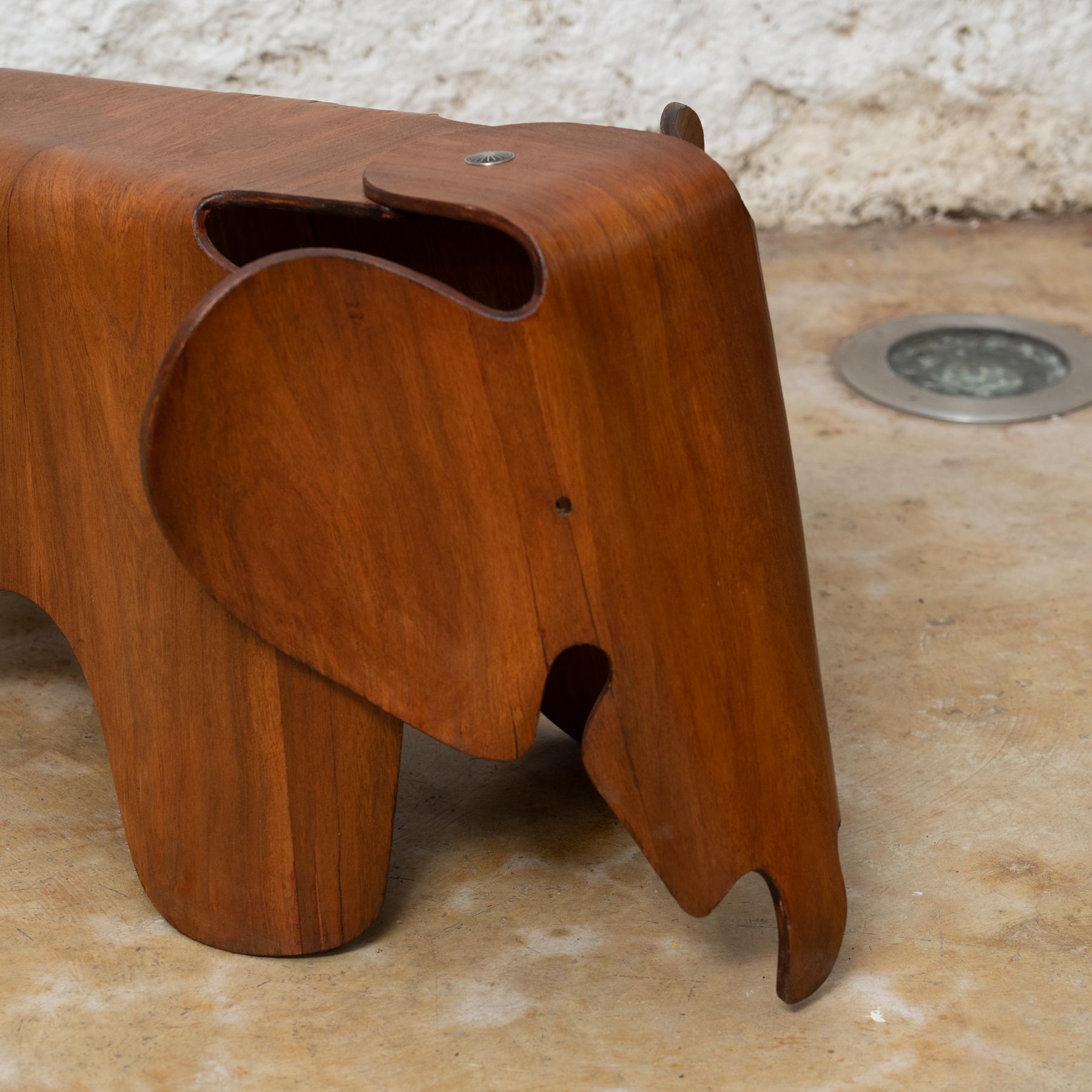 Iconic Legacy: Eames Wood Elephant Stool for Vitra, circa 2000 For Sale 4