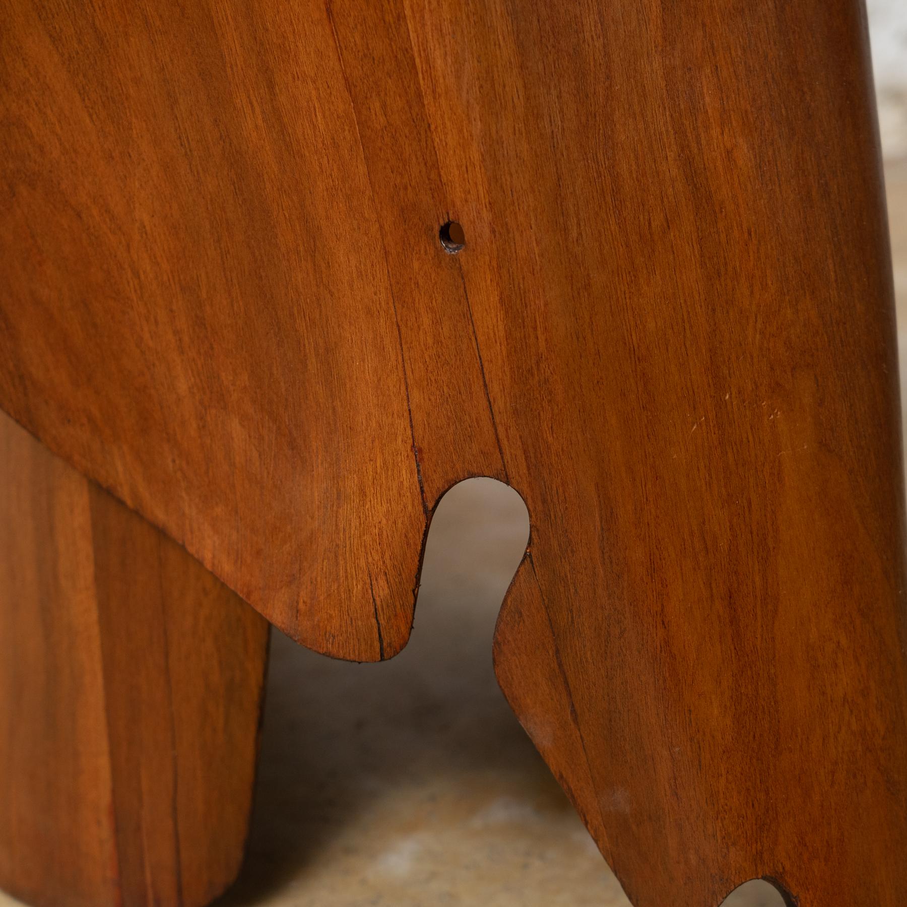 Iconic Legacy: Eames Wood Elephant Stool for Vitra, circa 2000 For Sale 5