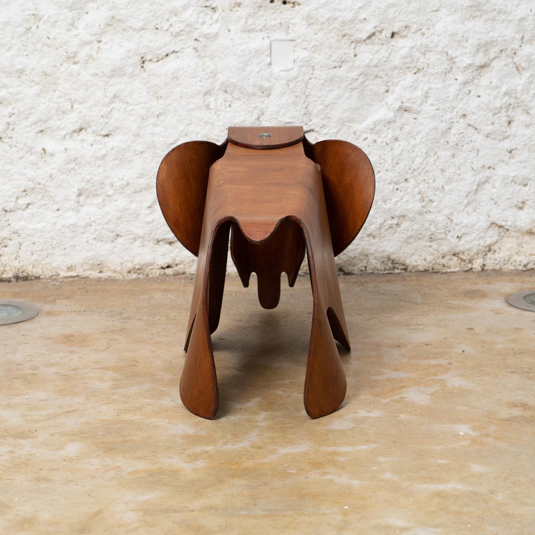 Plywood Iconic Legacy: Eames Wood Elephant Stool for Vitra, circa 2000 For Sale