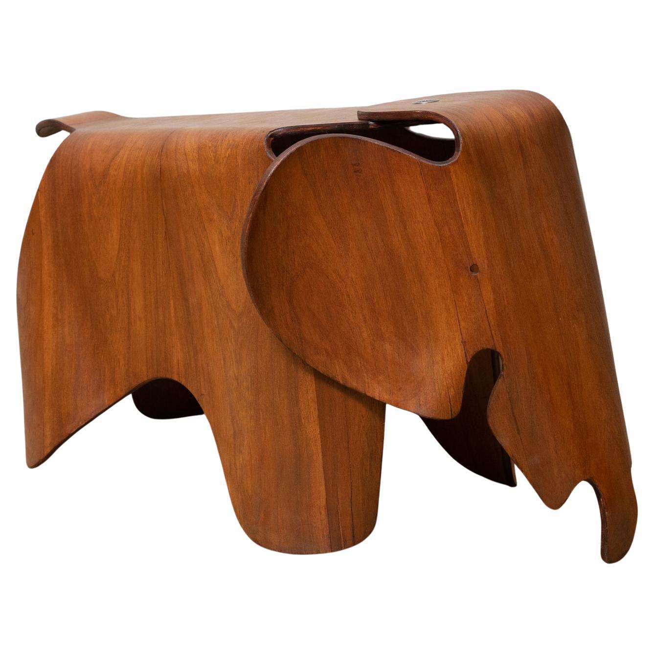 Iconic Legacy: Eames Wood Elephant Stool for Vitra, circa 2000 For Sale