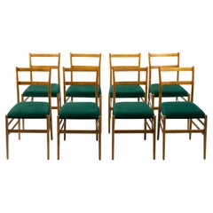 Chaises emblématiques Leggera de Gio Ponti / Cassina Italie / 1955