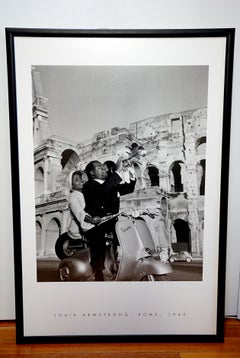 Louis Armstrong Print on Paper, Modern Style, Mid-20th Century