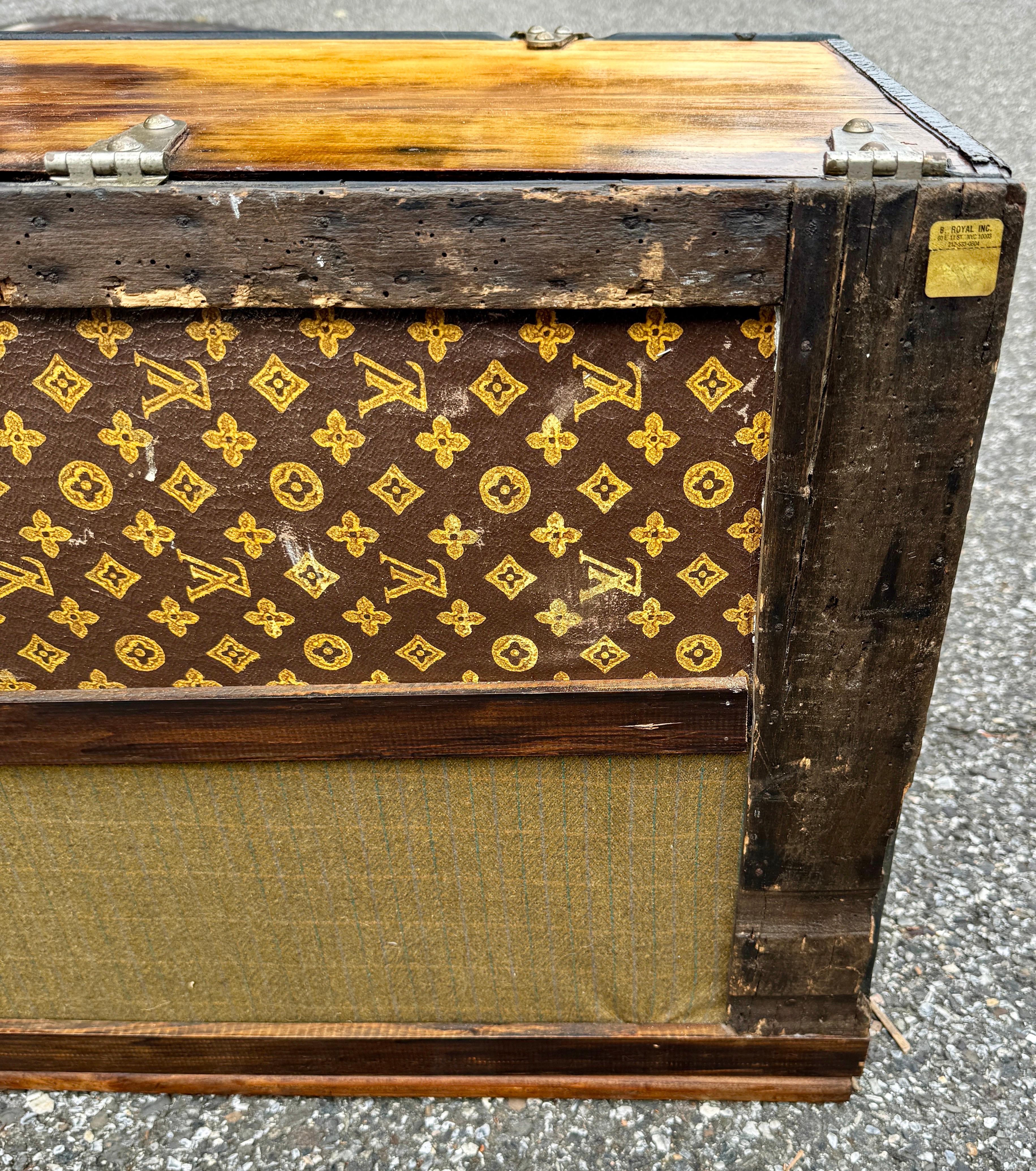 Iconico baule Monogram di Louis Vuitton, anni 1910-1920 circa in vendita 5
