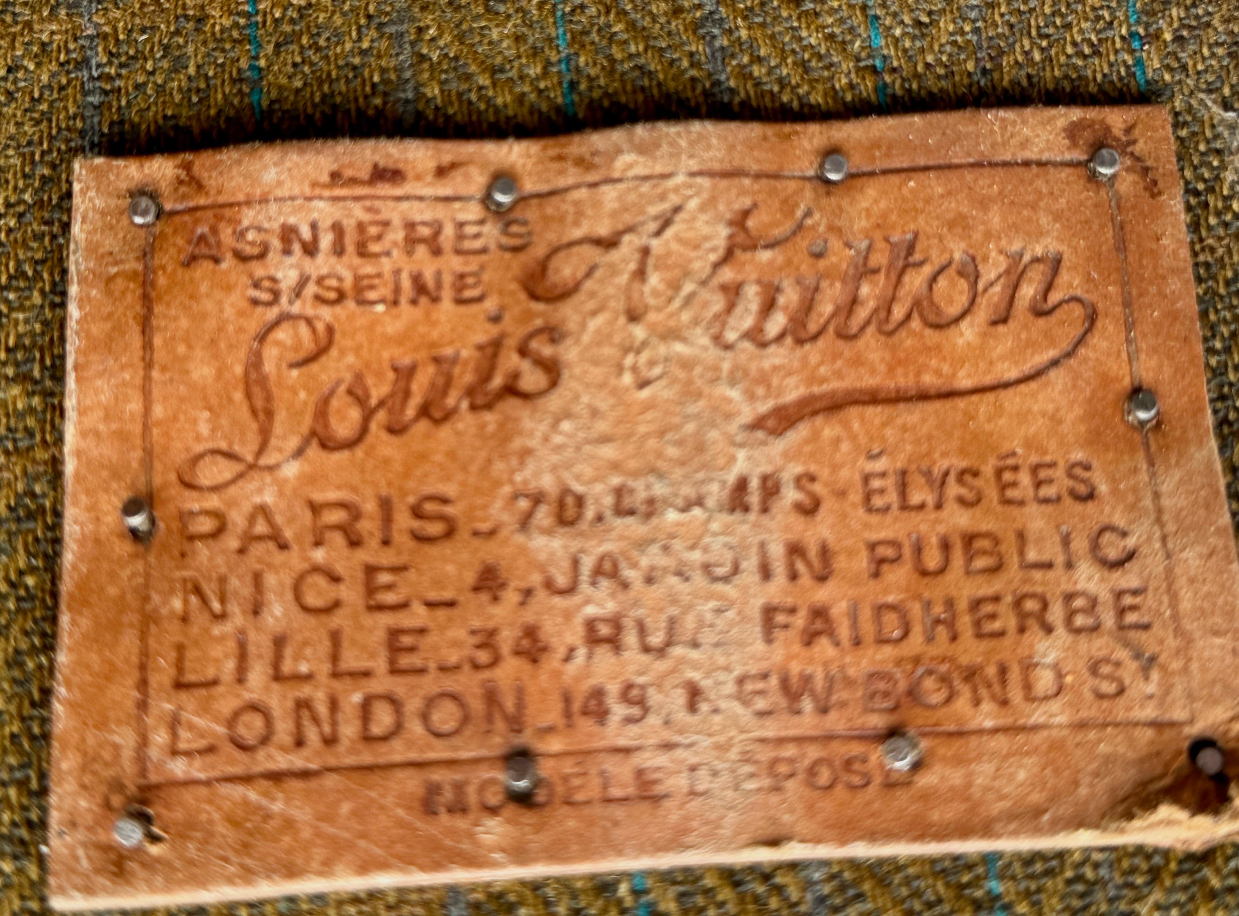 XX secolo Iconico baule Monogram di Louis Vuitton, anni 1910-1920 circa in vendita