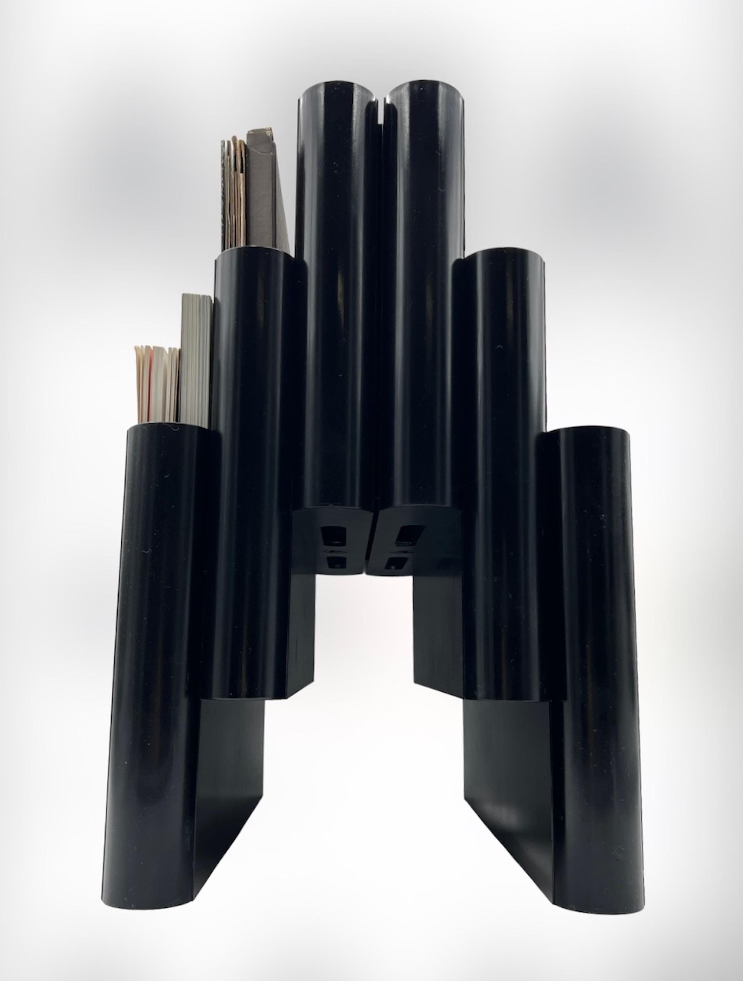 Iconic Magazine Disc Holder Model 4675 by Giotto Stoppino for Kartell, 1970s 1