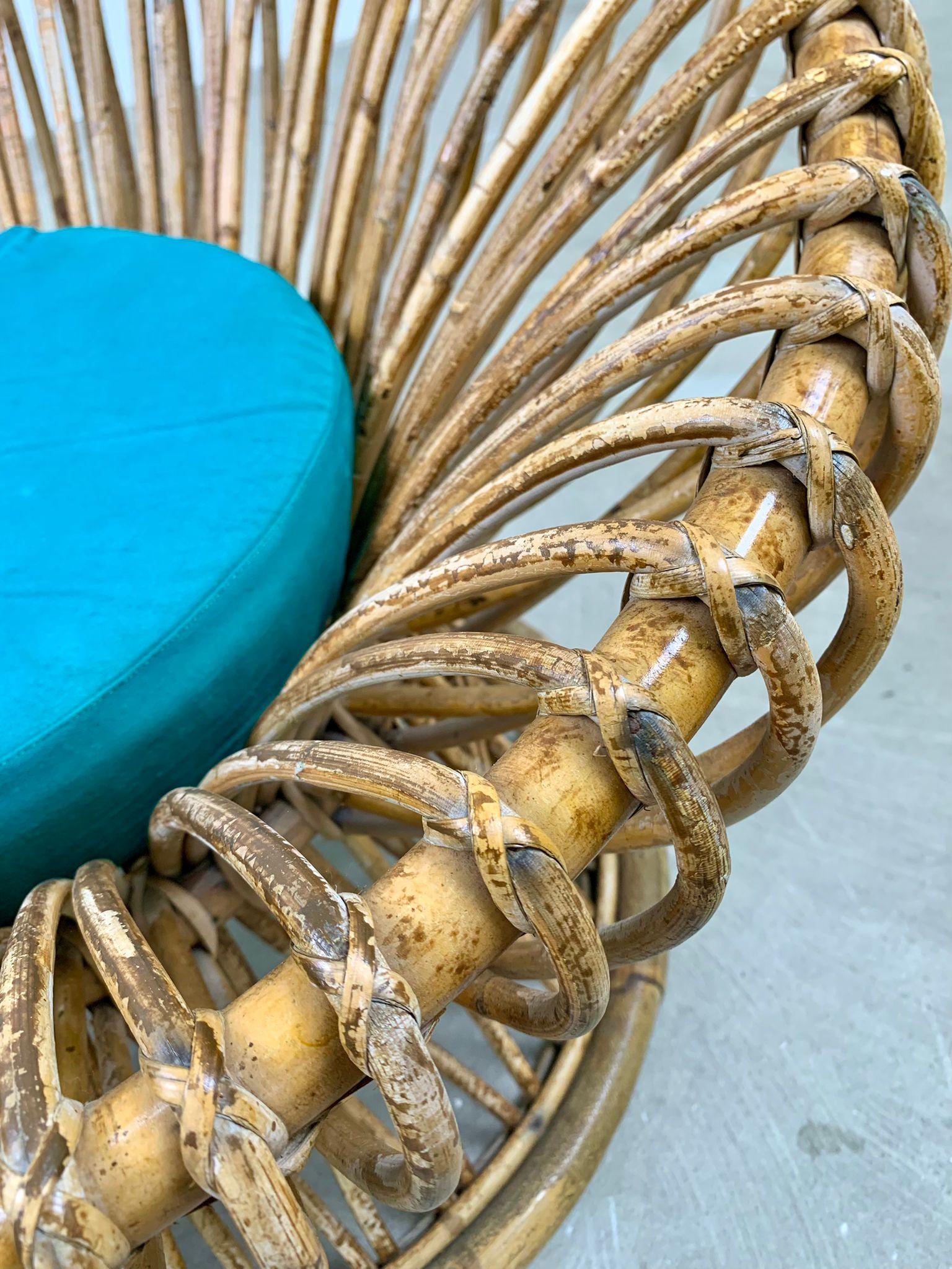Ikonischer Sessel Margherita von Franco Albini für Bonacina, Italien, 1950er Jahre im Angebot 2