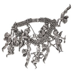 Charm Bracelet Iconic Book Piece Margot De Taxco Mexican Modernist Pioneer
