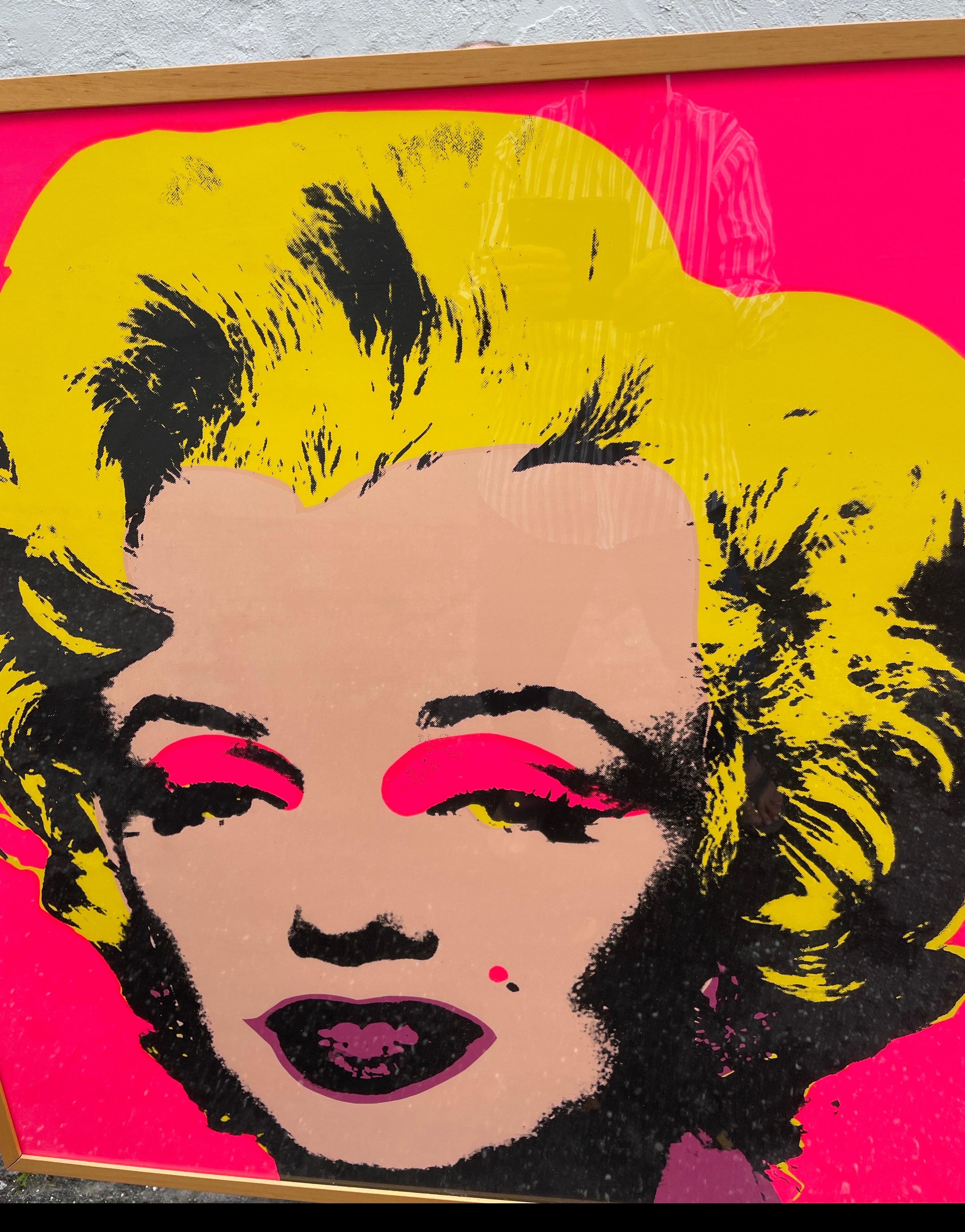 Iconic Marilyn by Andy Warhol For Sale 5
