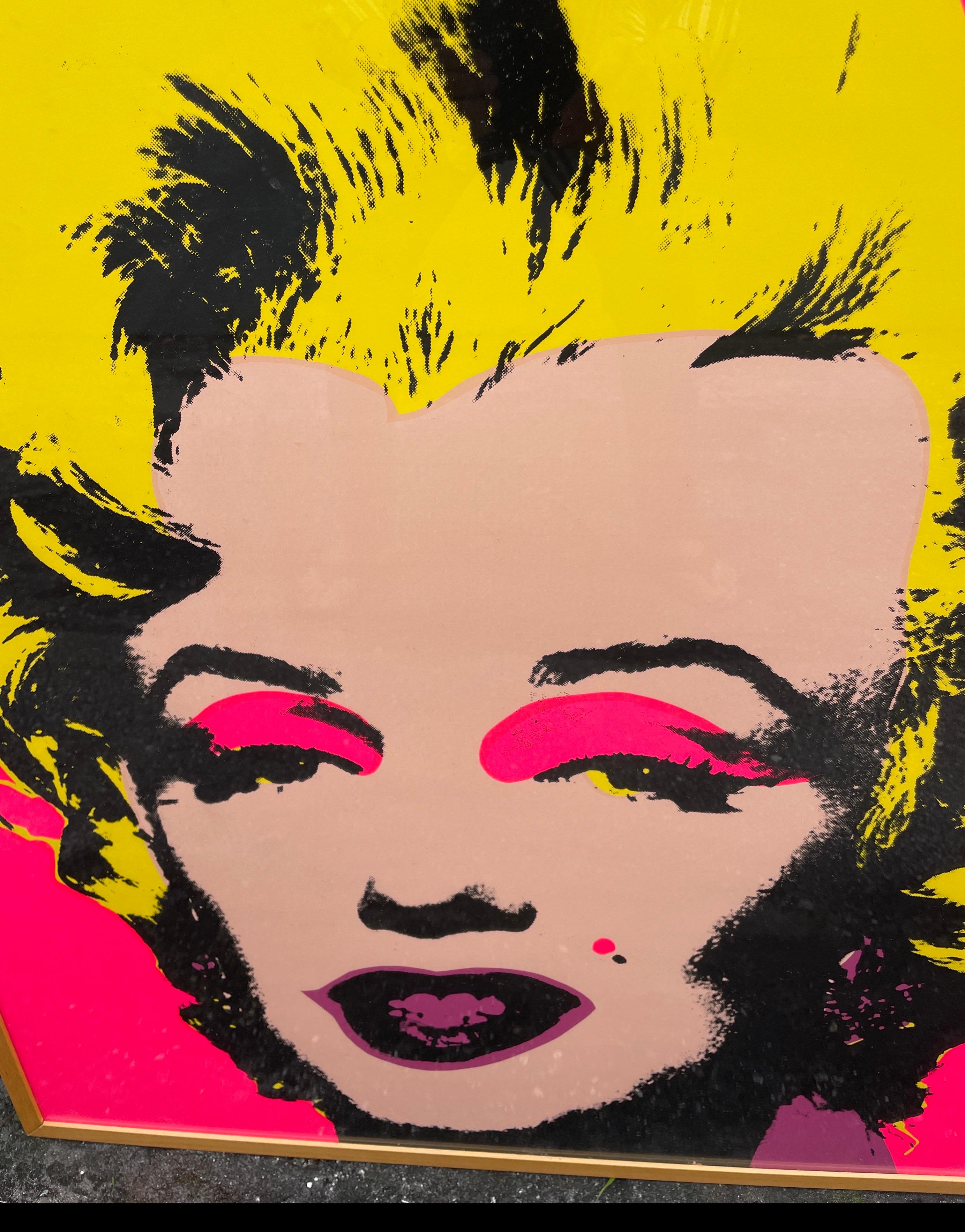 20th Century Iconic Marilyn by Andy Warhol For Sale