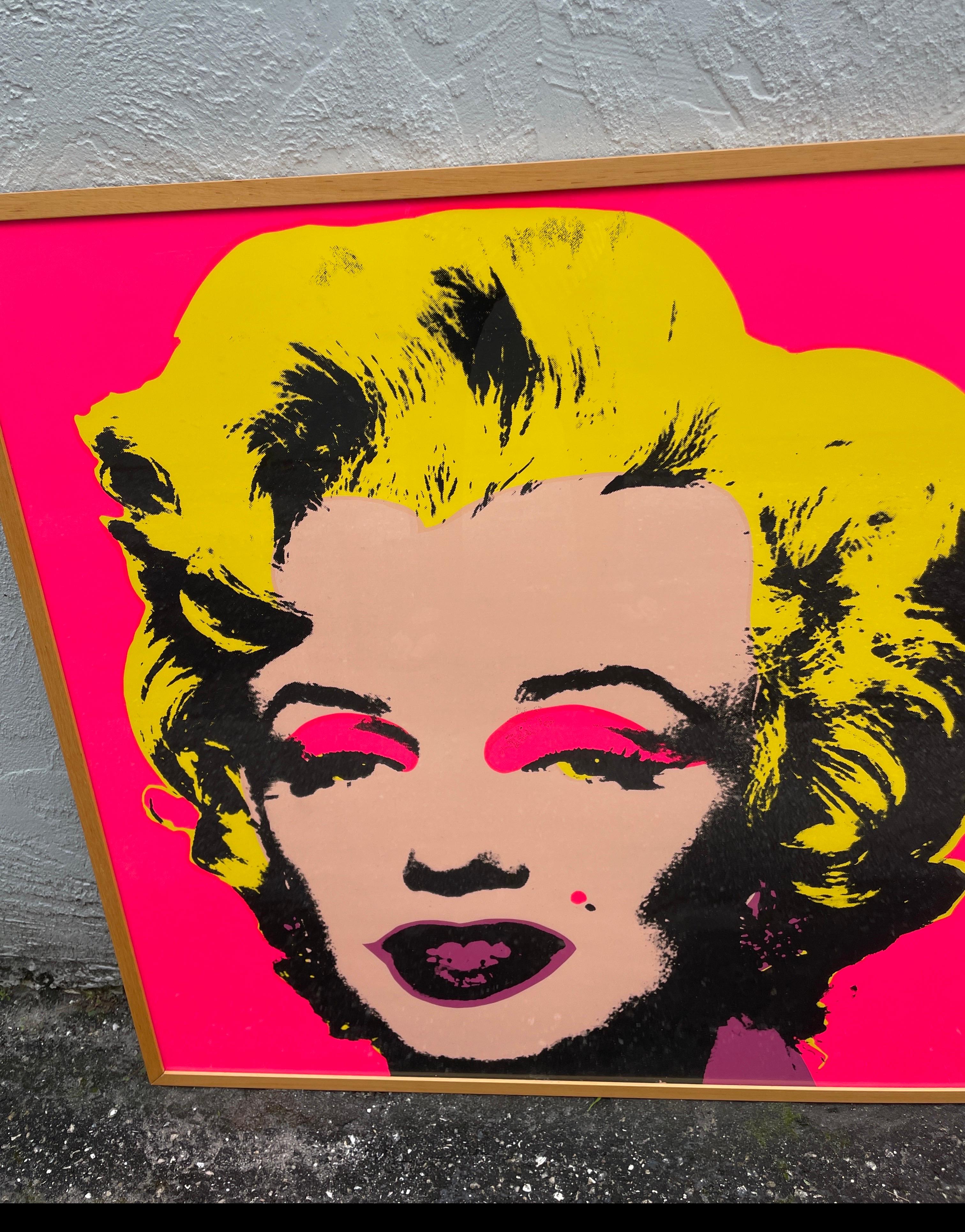 Iconic Marilyn by Andy Warhol For Sale 2