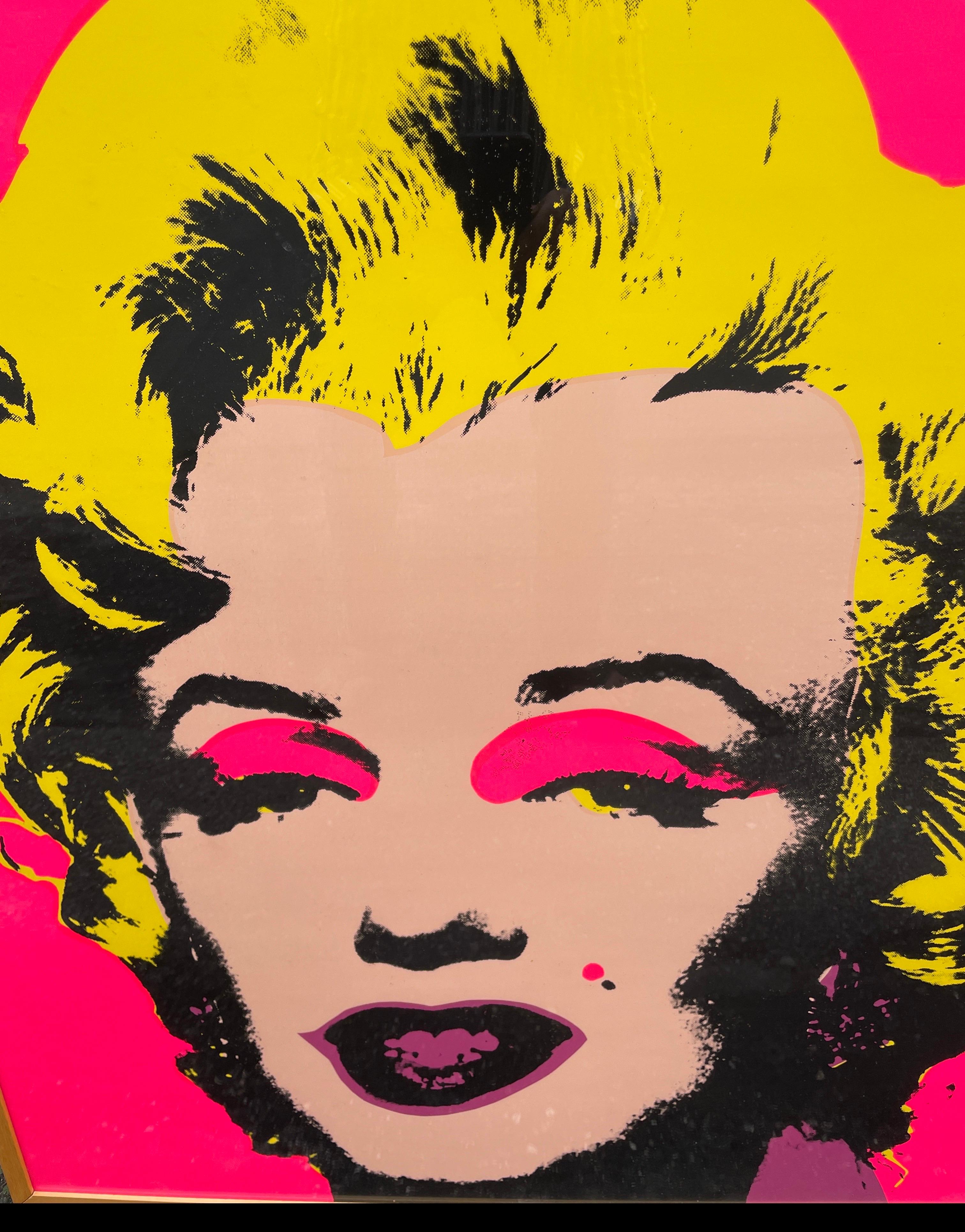 Iconic Marilyn by Andy Warhol For Sale 3