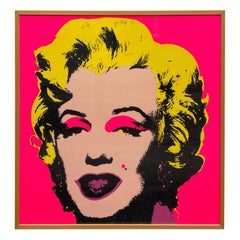 Iconic Marilyn by Andy Warhol