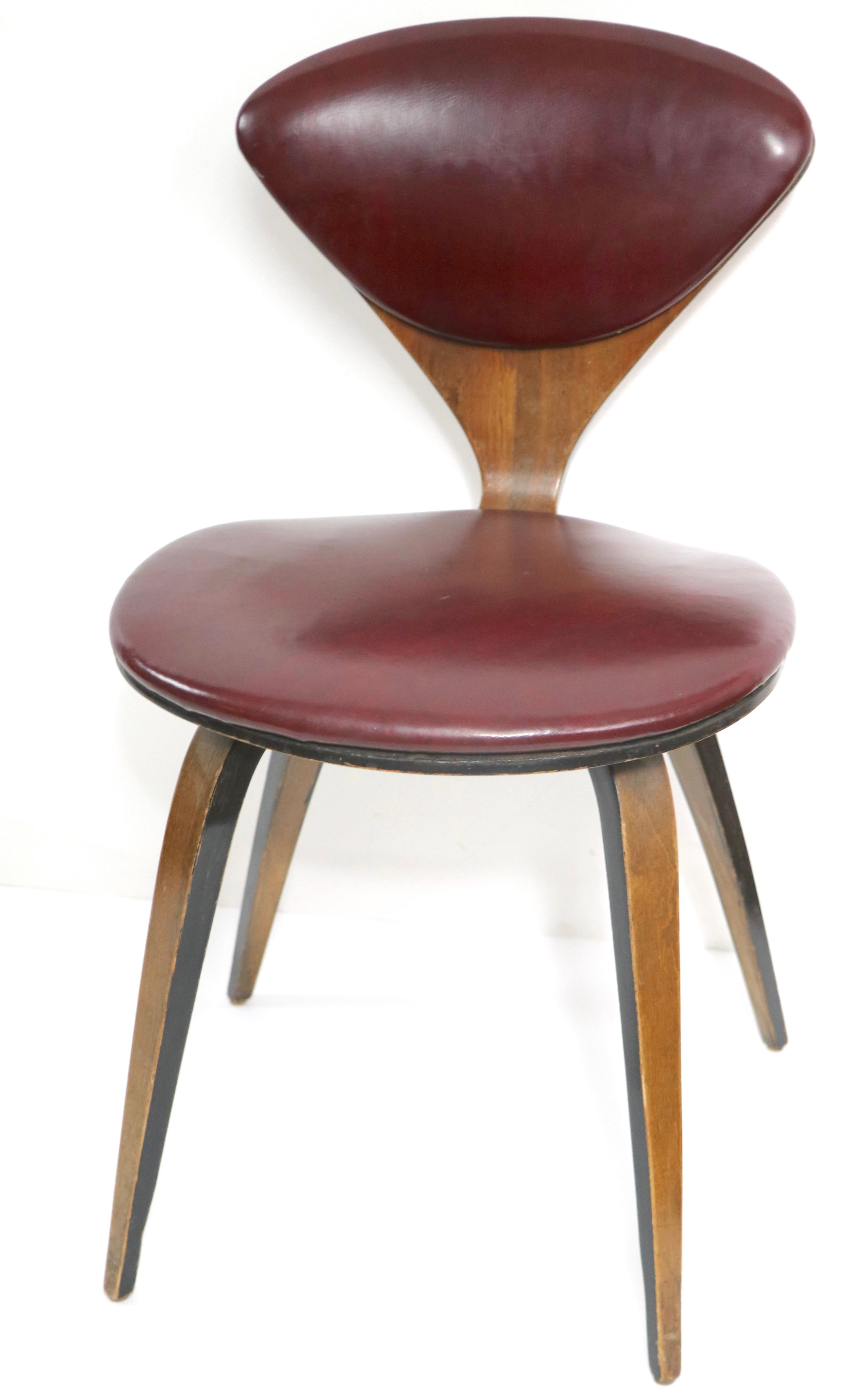 Iconic Mid Century Cherner Plycraft Bent Ply Chair For Sale 2