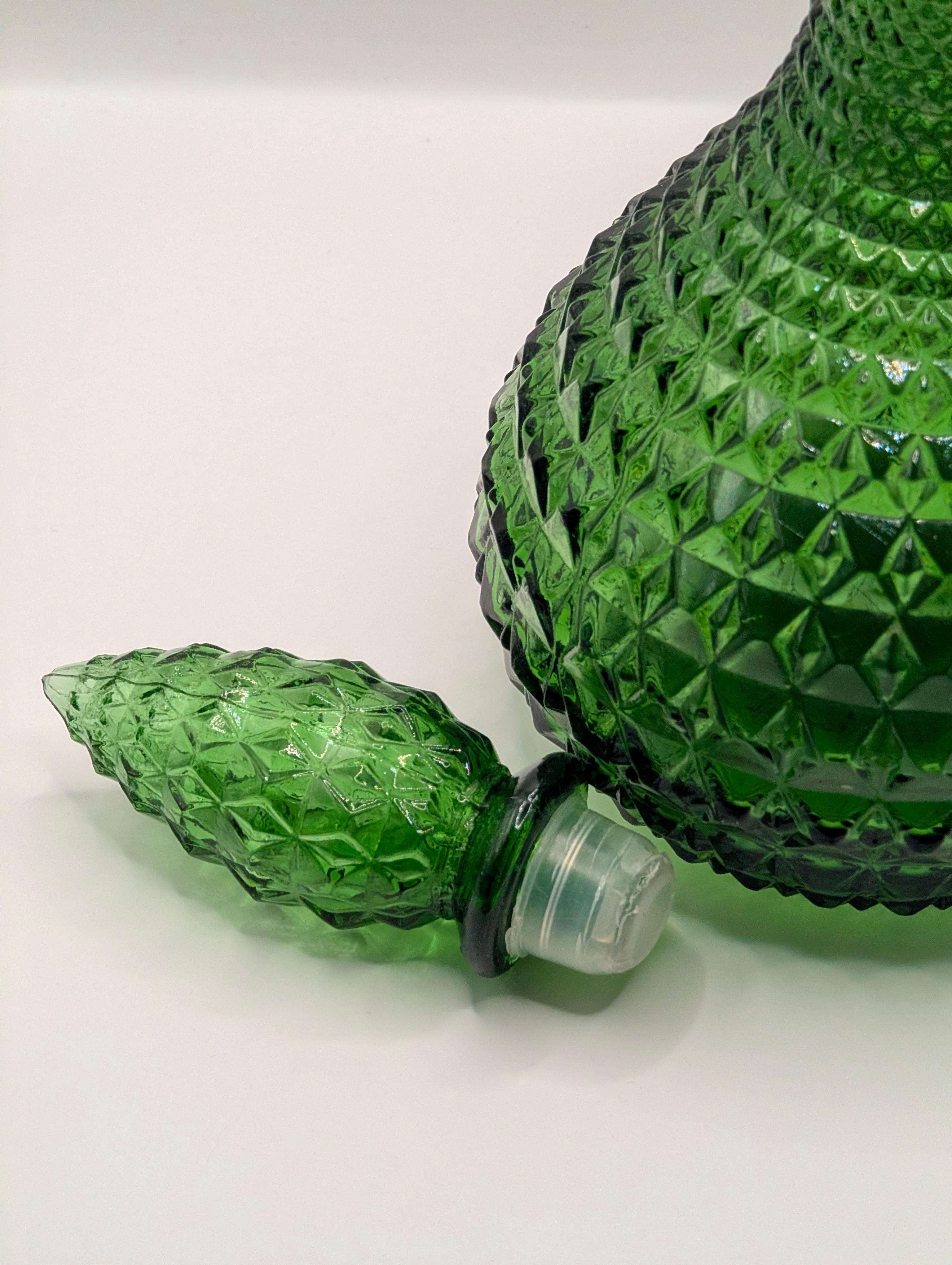 Metà XX secolo Iconico decanter per bottiglie di genio di Empoli a 