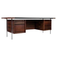 Ikonischer Mid-Century-Modern-Schreibtisch von Svend Ivar Dysthe, Dokka Mobler, Norwegen, 1960er Jahre