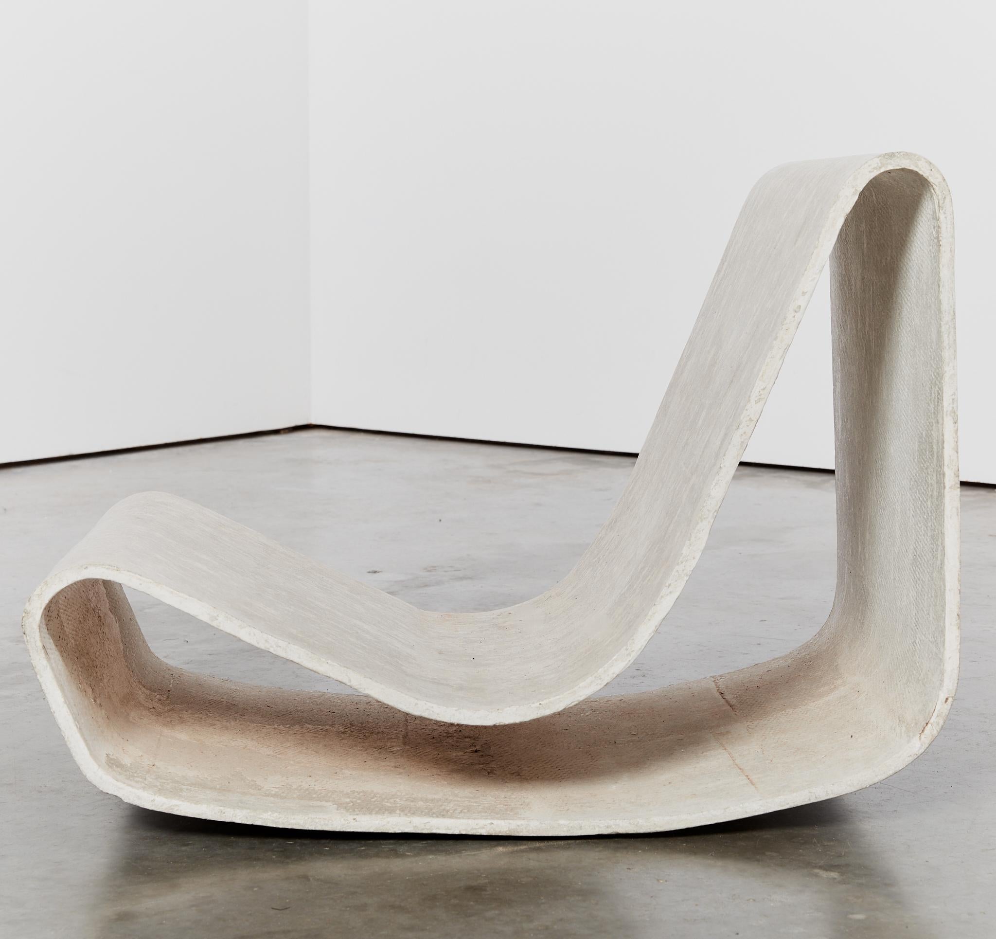 Iconic mid century Willy Guhl loop garden chair For Sale at 1stDibs
