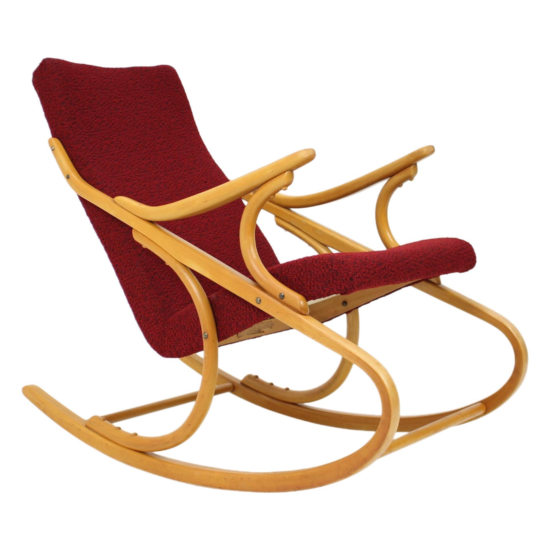 Iconic Midcentury Design Rocking Chair / Expo, 1970 For Sale