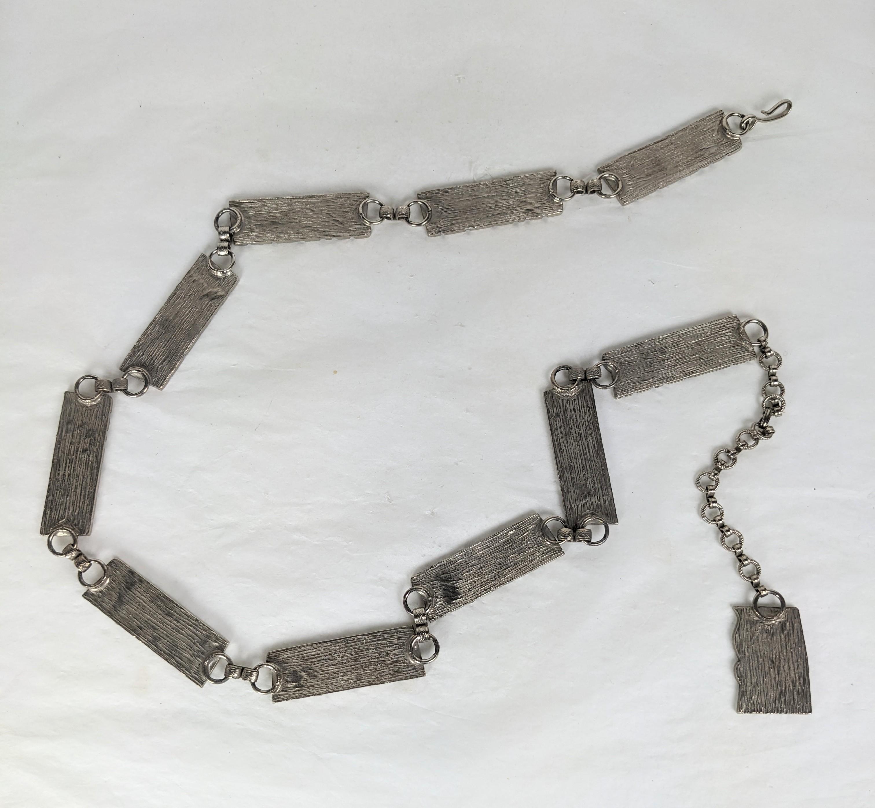 Iconic Miss Dior Logo Belt, 1970's In Good Condition For Sale In New York, NY