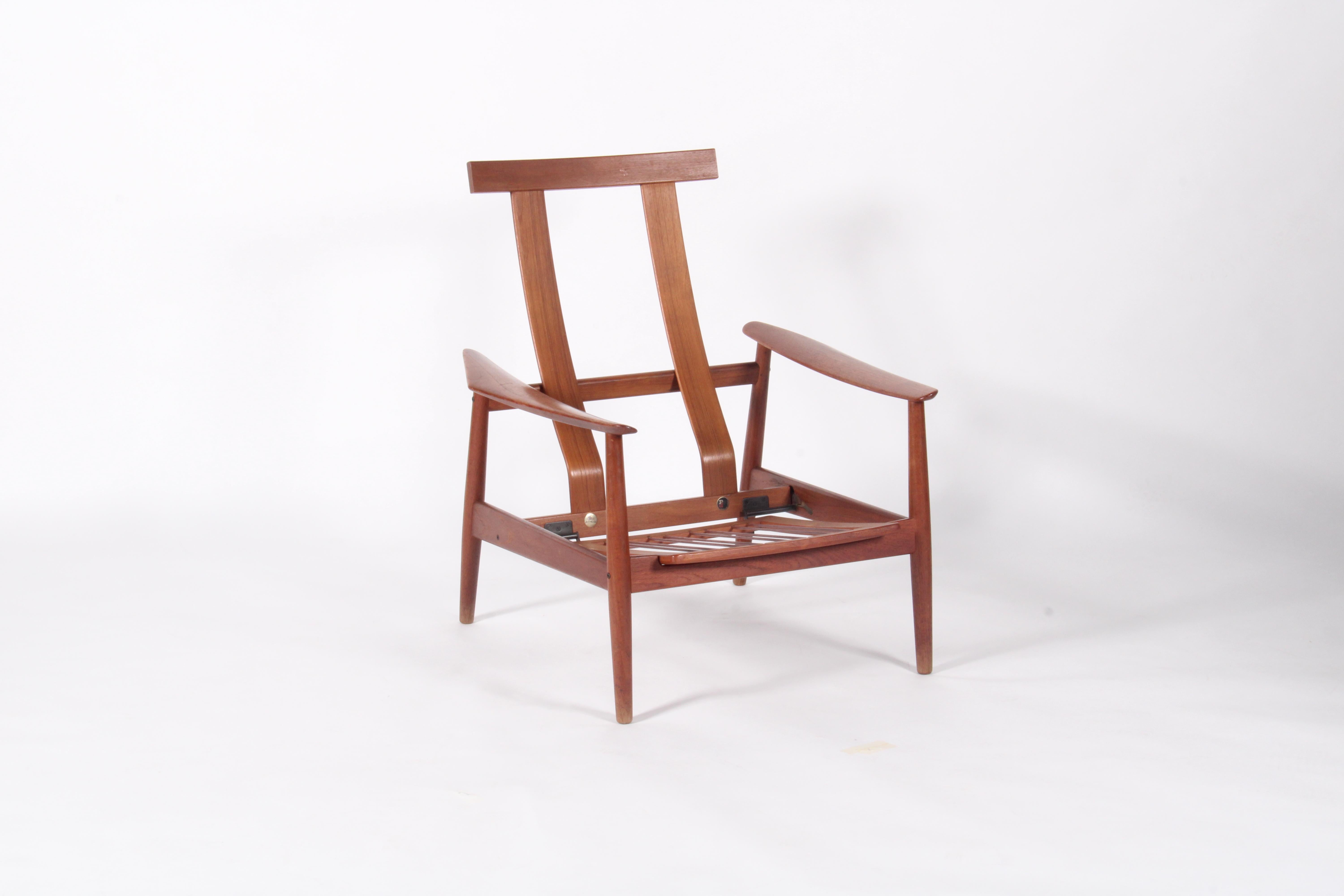 Iconic Model 164 Danish Designed lounge chair By Arne Vodder For France & Son 3