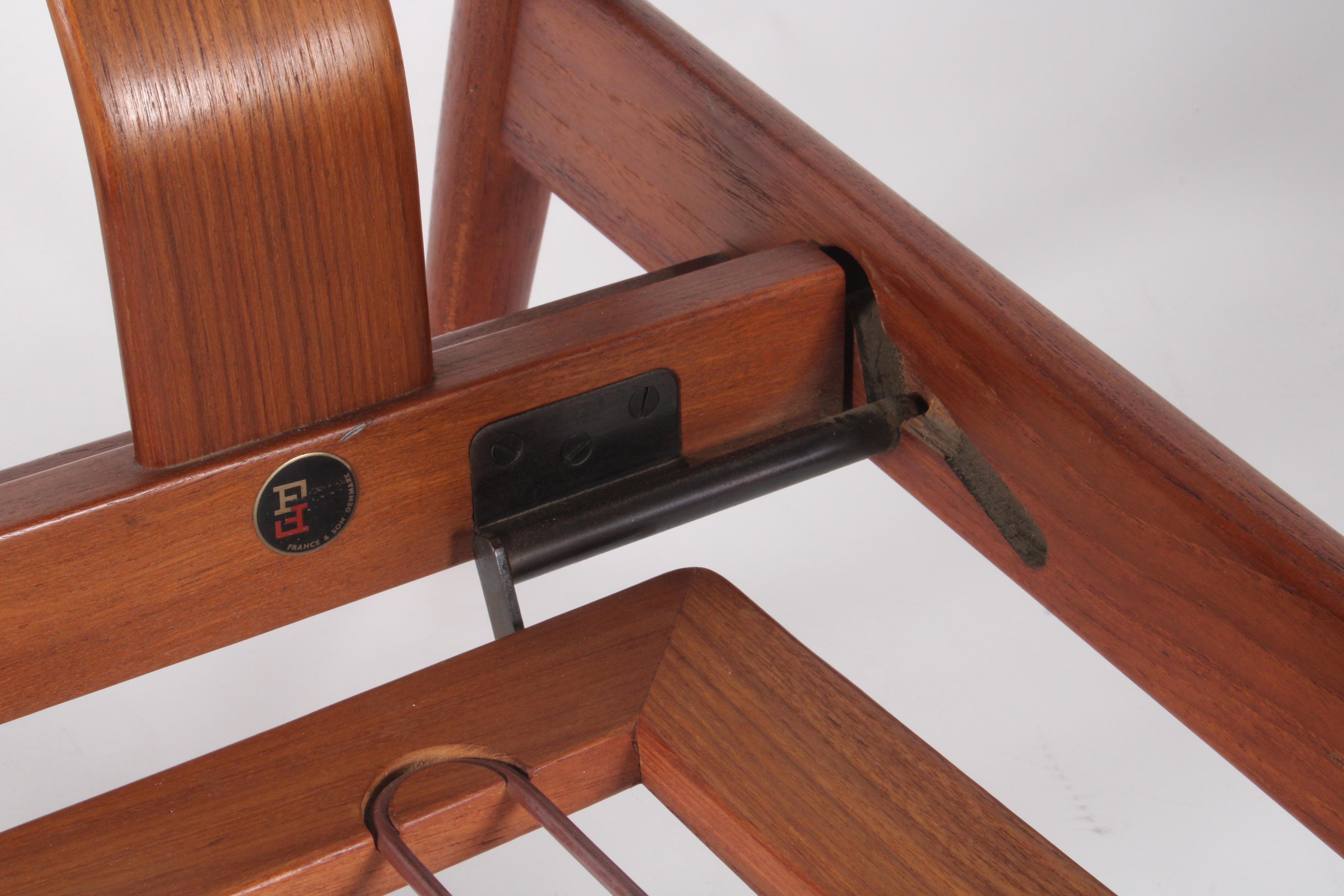 Iconic Model 164 Danish Designed lounge chair By Arne Vodder For France & Son 4
