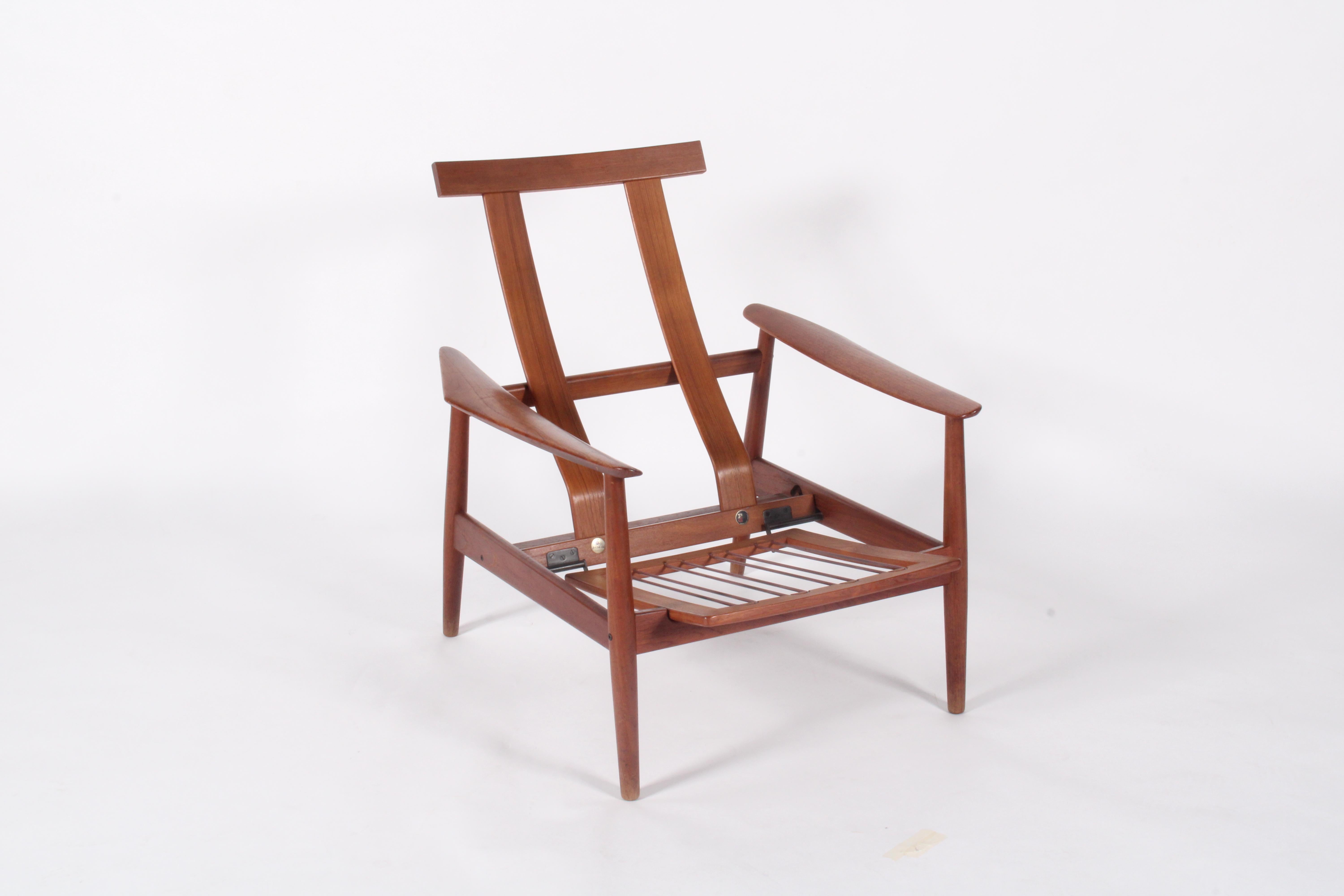 Iconic Model 164 Danish Designed lounge chair By Arne Vodder For France & Son 7