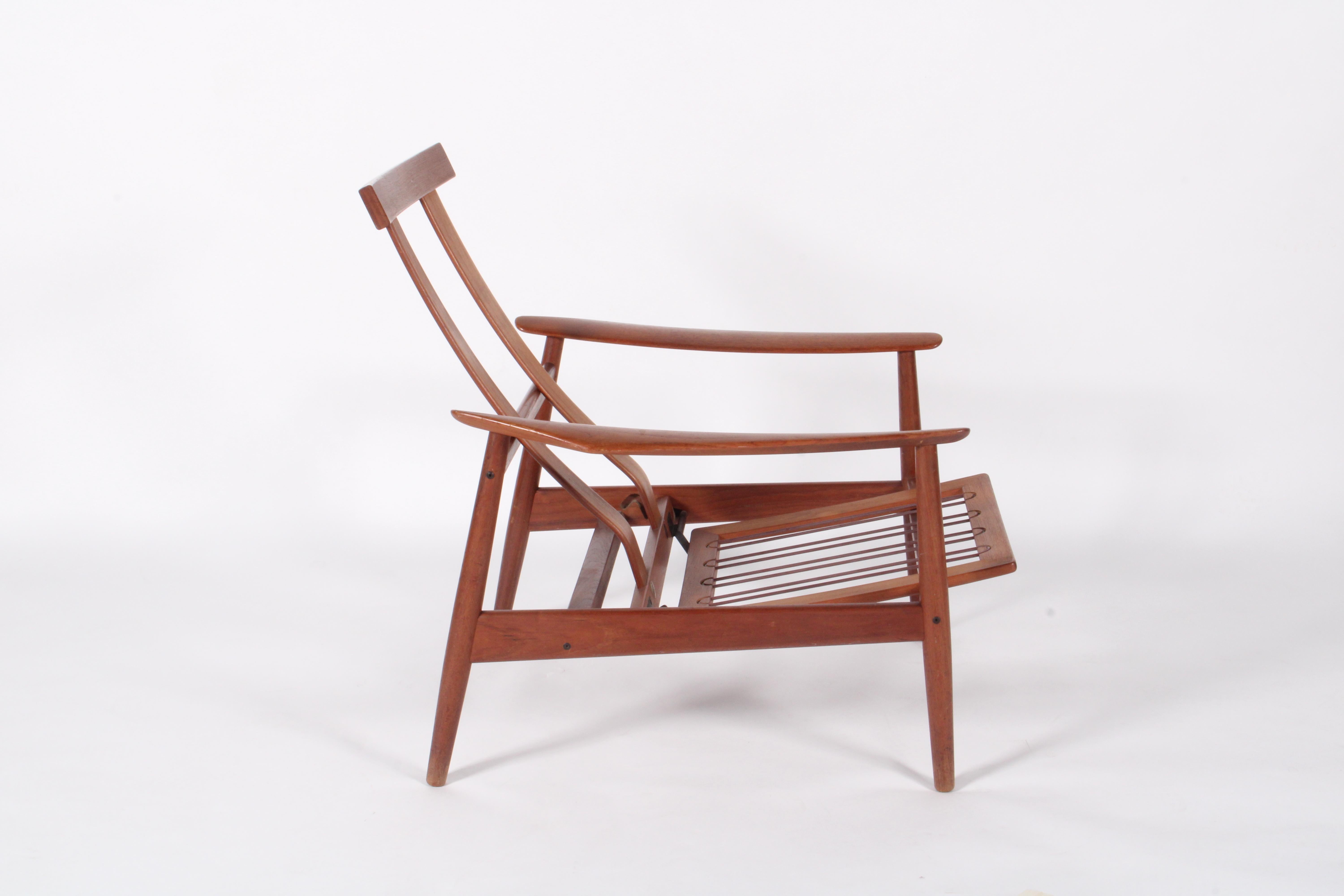 Iconic Model 164 Danish Designed lounge chair By Arne Vodder For France & Son 8