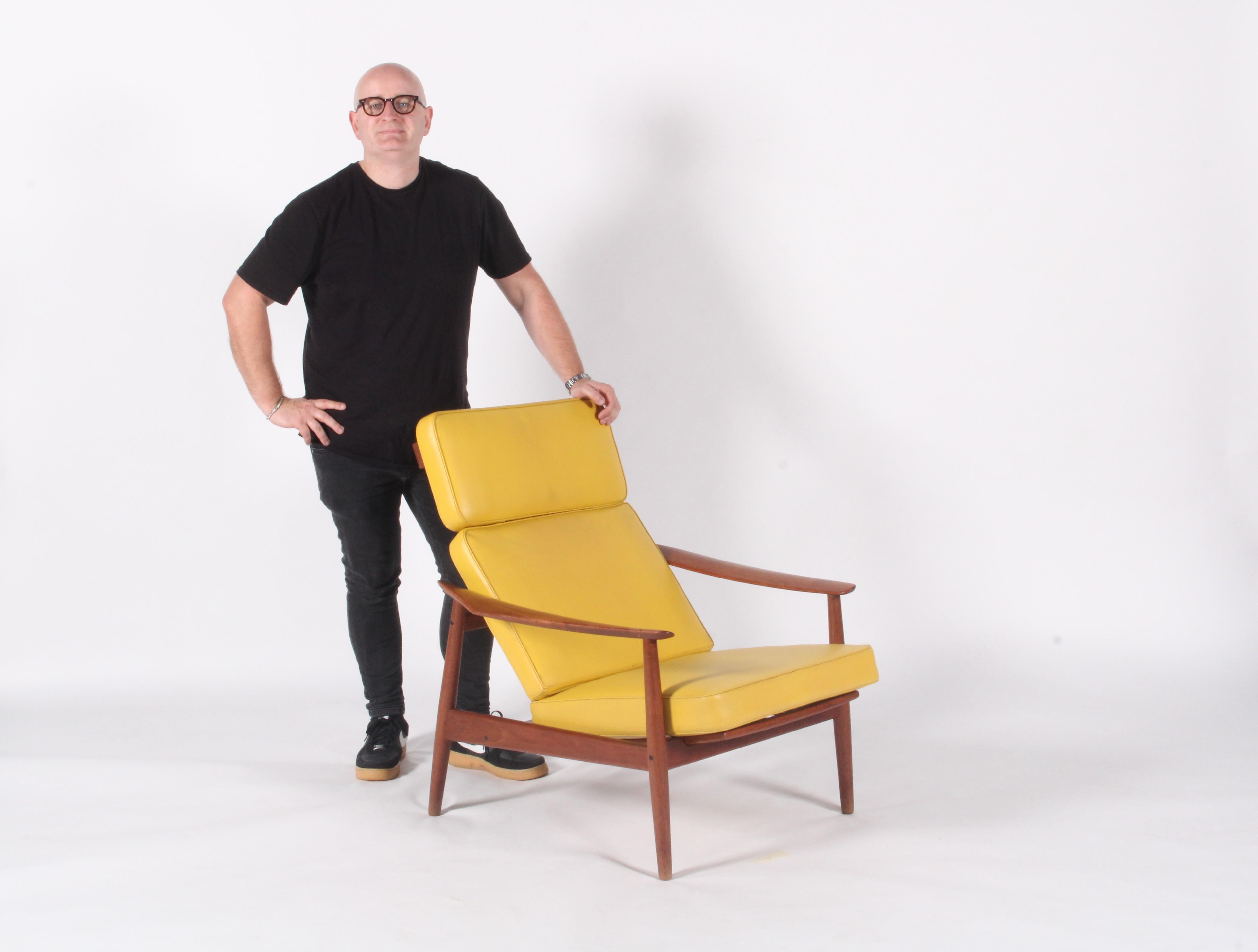 Iconic Model 164 Danish Designed lounge chair By Arne Vodder For France & Son 1