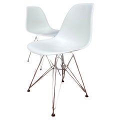 Vintage Iconic Molded Plastic Chairs Designed by Charles Eames for Herman Miller 3 Avail