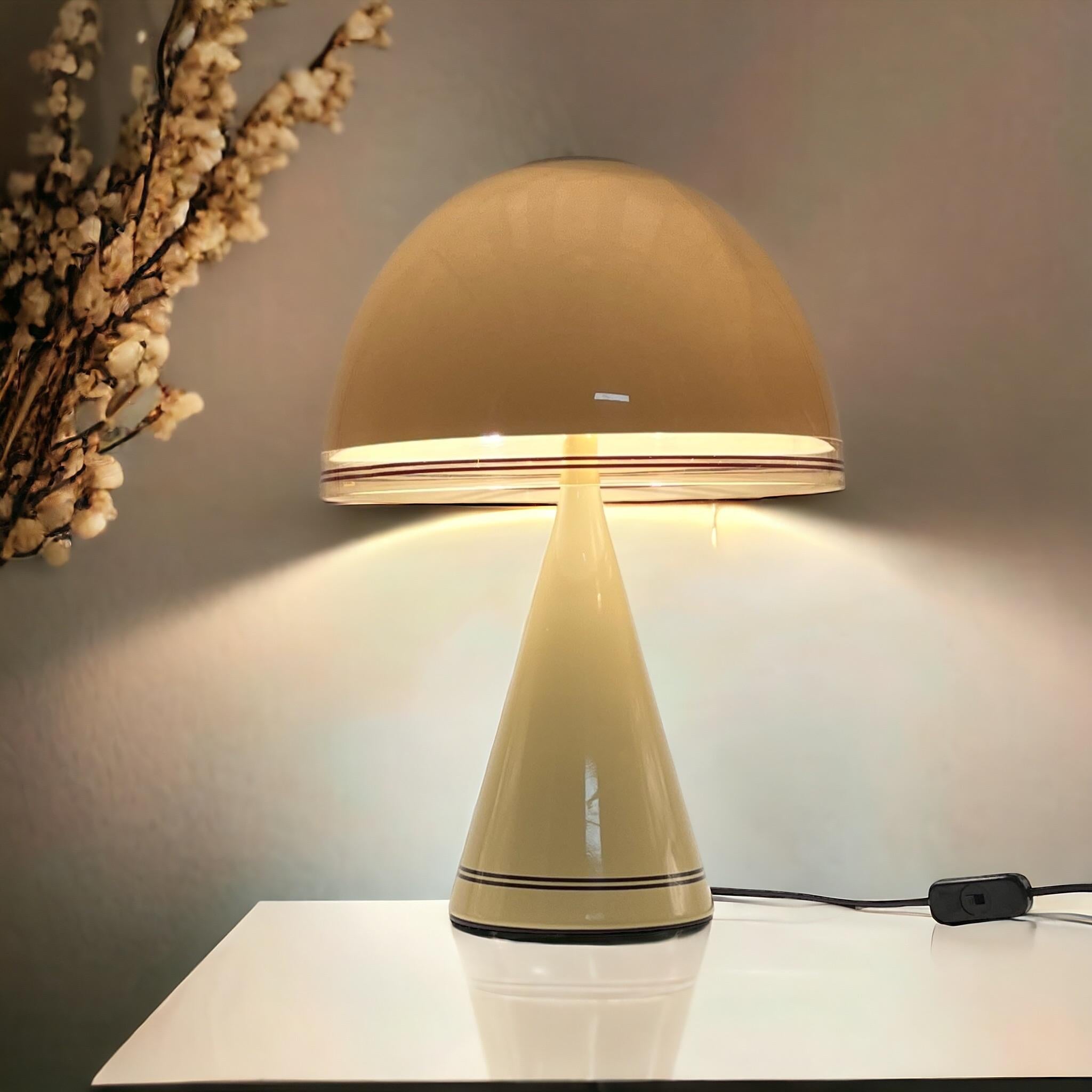 Late 20th Century Iconic Mushroom 70s Lamp ‘Baobab’ by iGuzzini - Italian Space Age Iconic Lamp