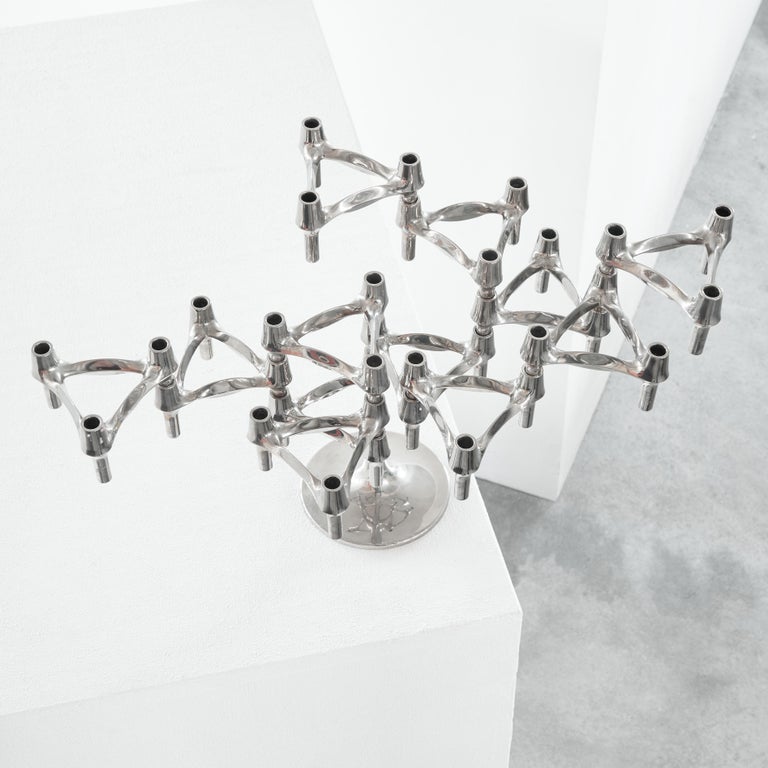 Iconic Nagel and Stoffi Bmf Candle Holder, 1974 For Sale at 1stDibs