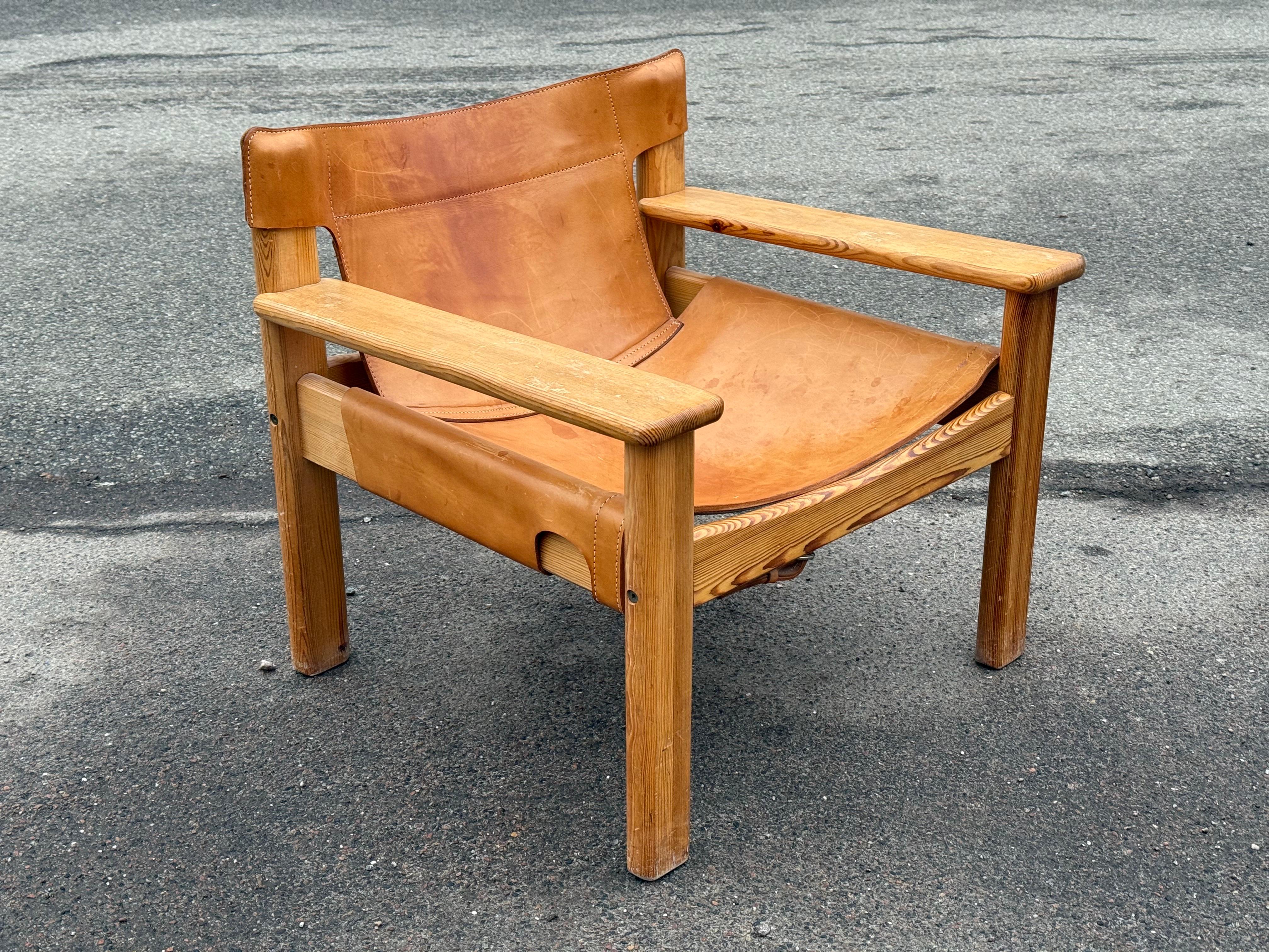 Mid-Century Modern Iconic 'Natura' Easy Chair by Karin Mobring designed in Sweden, 1970s For Sale