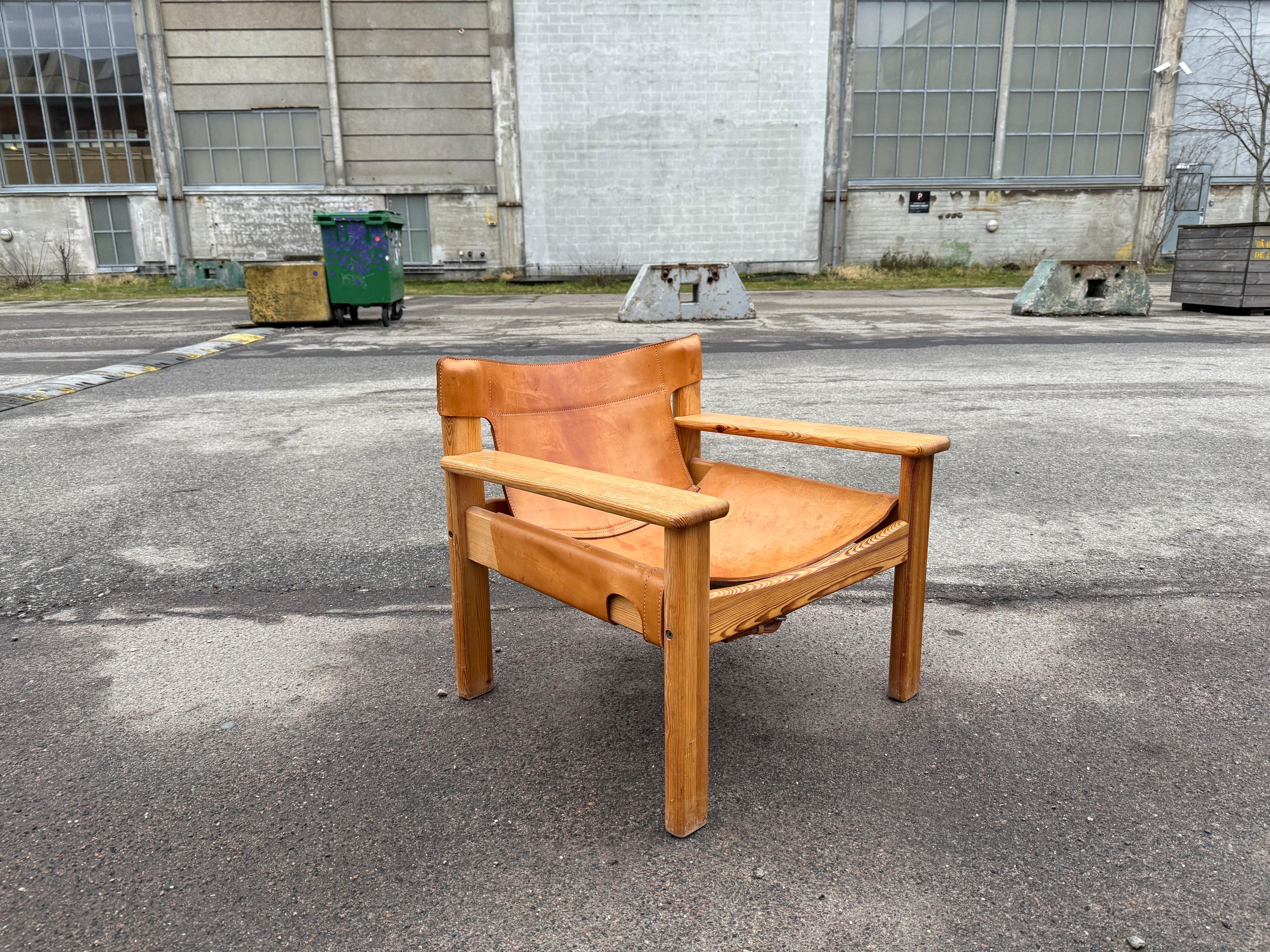 Late 20th Century Iconic 'Natura' Easy Chair by Karin Mobring designed in Sweden, 1970s For Sale