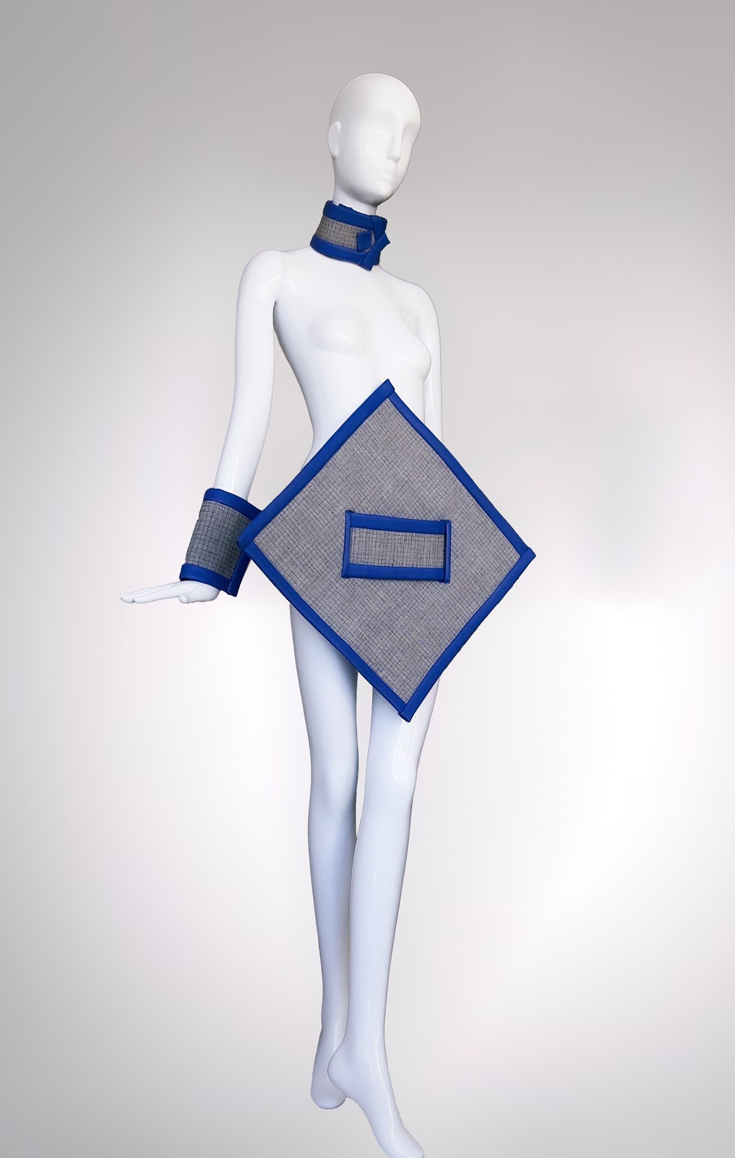 alta costura icónica paco rabanne  SS 1985/86 Pieza de museo 7