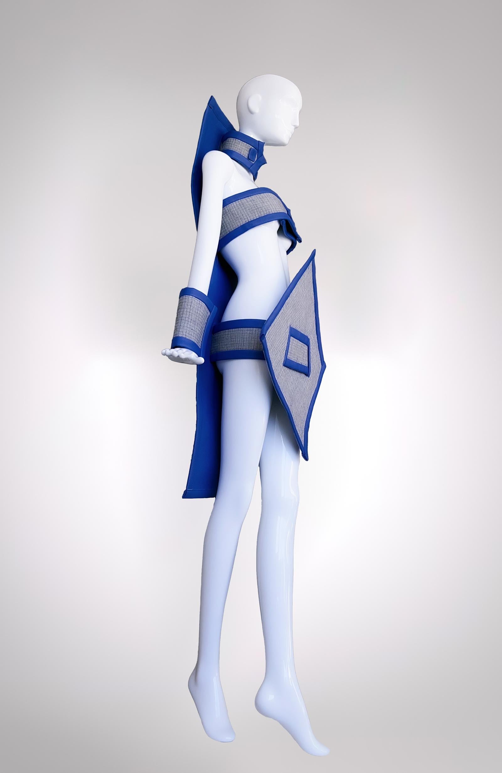 alta costura icónica paco rabanne  SS 1985/86 Pieza de museo en Excelente Estado en Berlin, BE