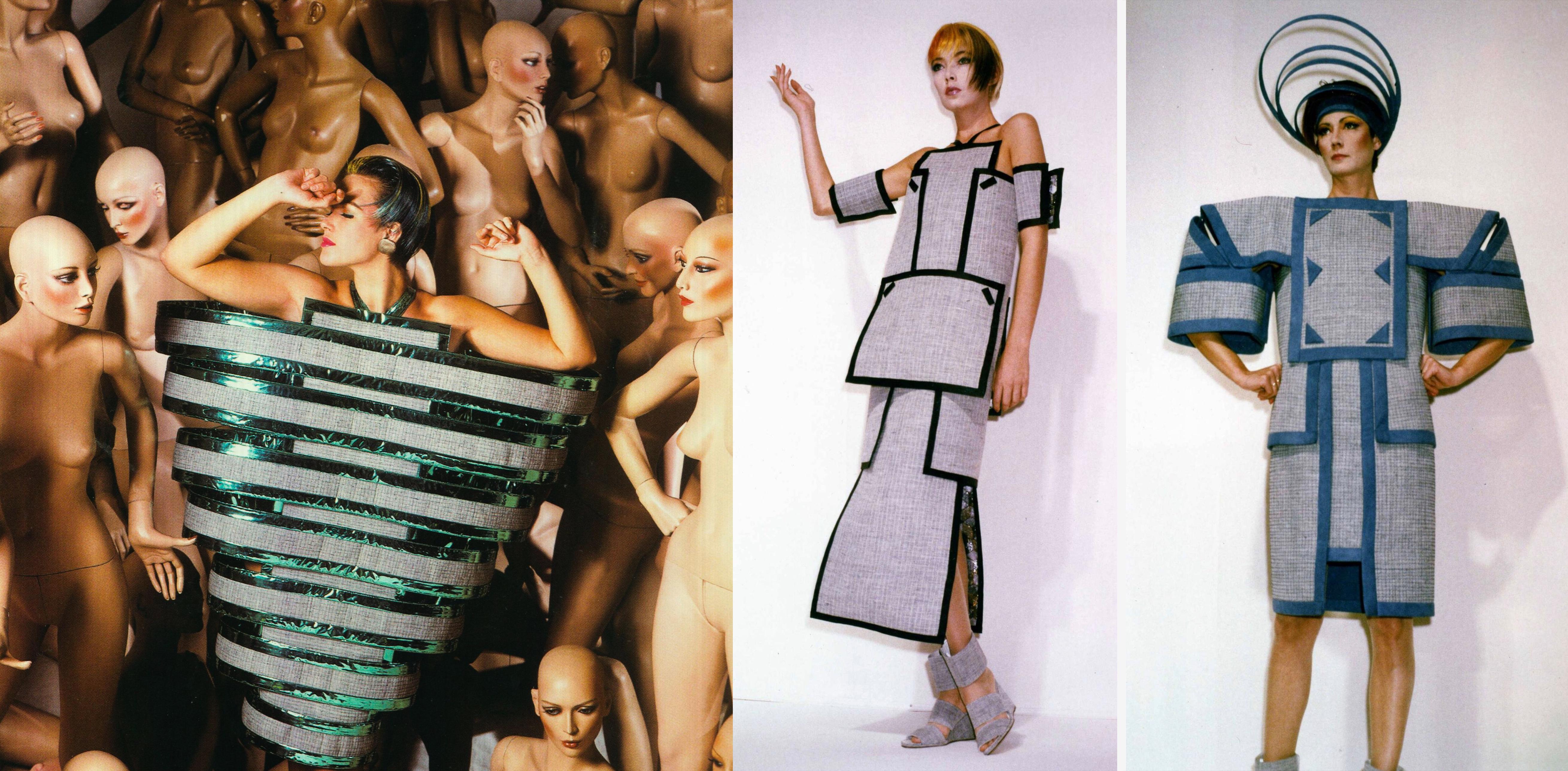 alta costura icónica paco rabanne  SS 1985/86 Pieza de museo 4