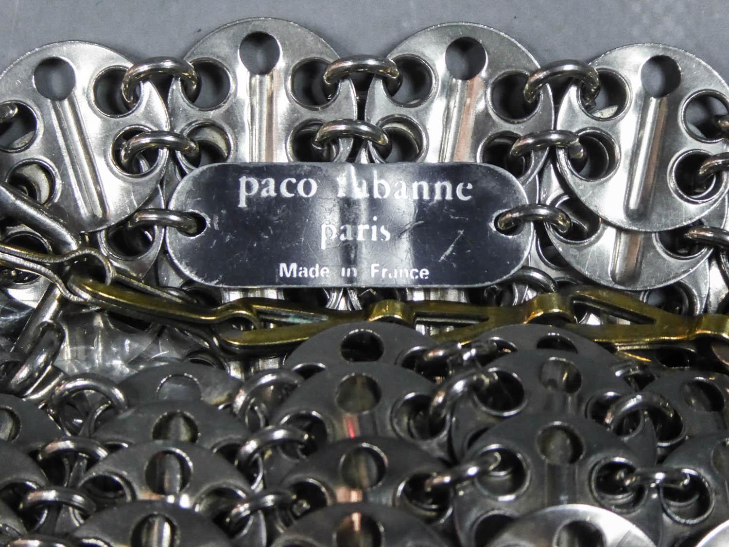  Iconic Paco Rabanne Steel Bag Circa 1968 2