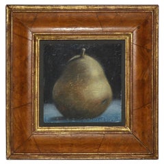 Iconic Painting of Pear by Carol Anthony