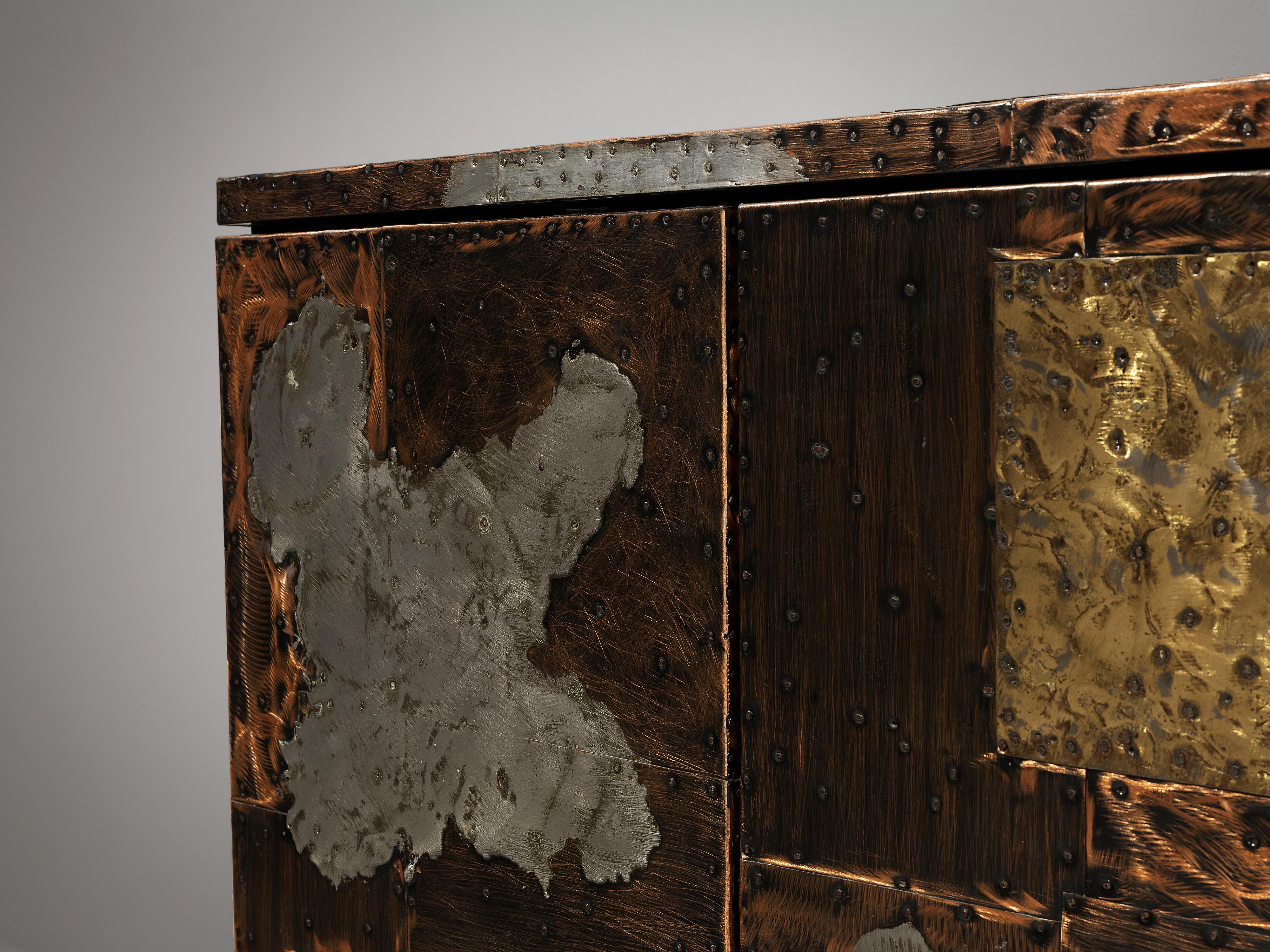 Iconic Paul Evans for Directional 'Patchwork' Sideboard 6