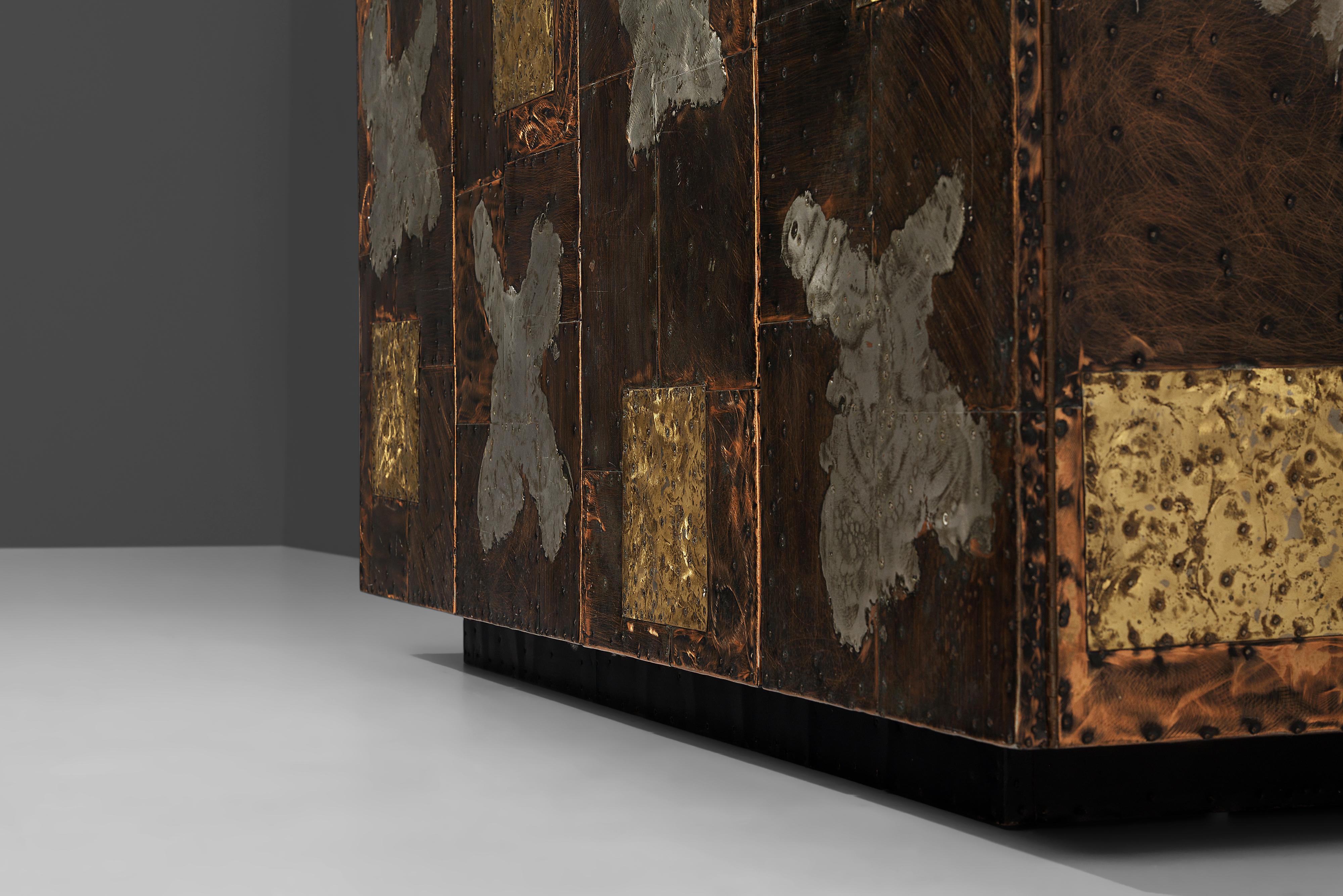 Iconic Paul Evans for Directional 'Patchwork' Sideboard 7