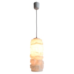 Iconic Pendant lamp Ivan Jakeš made of opal glass